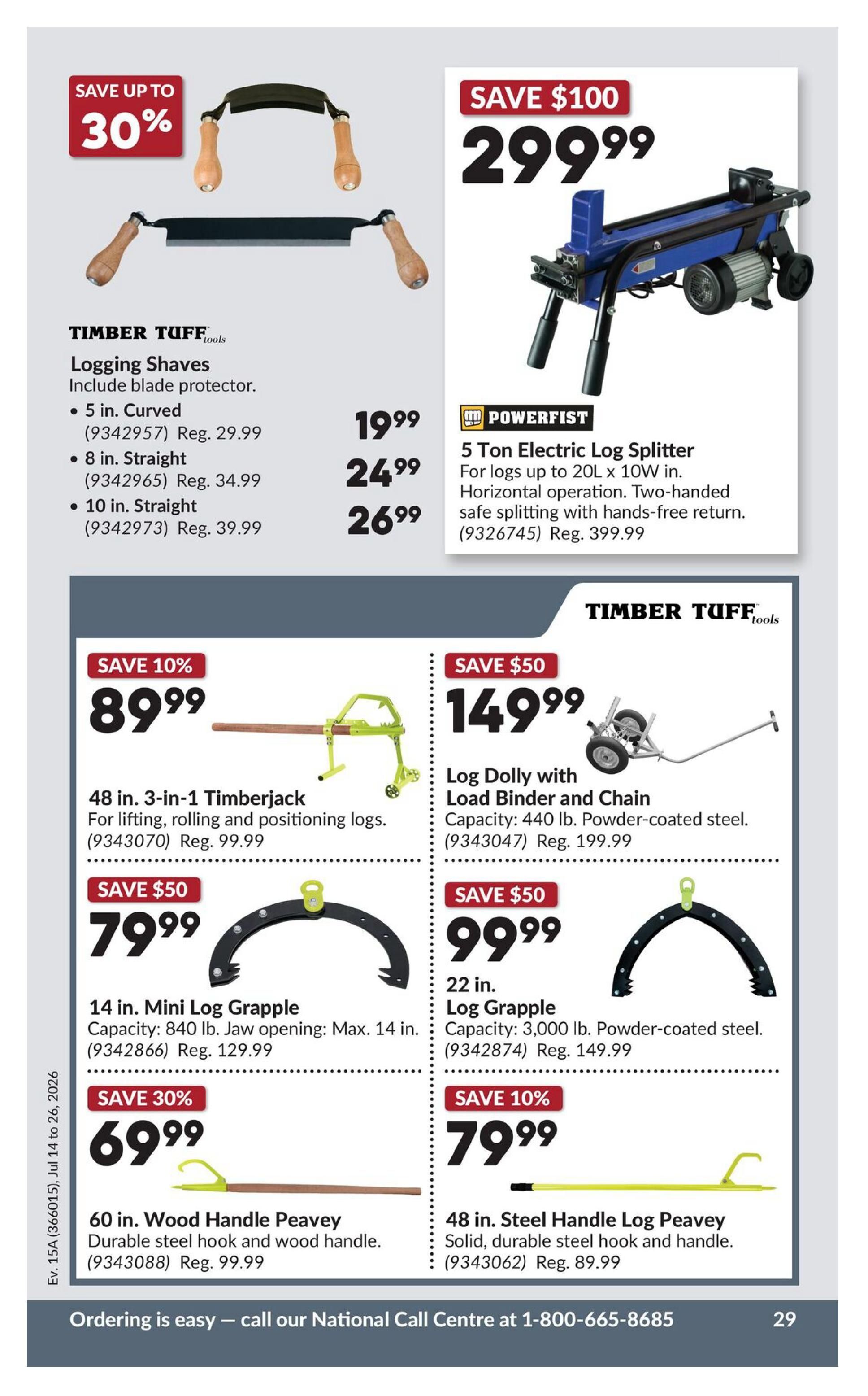Princess Auto Flyer July 14 to 26