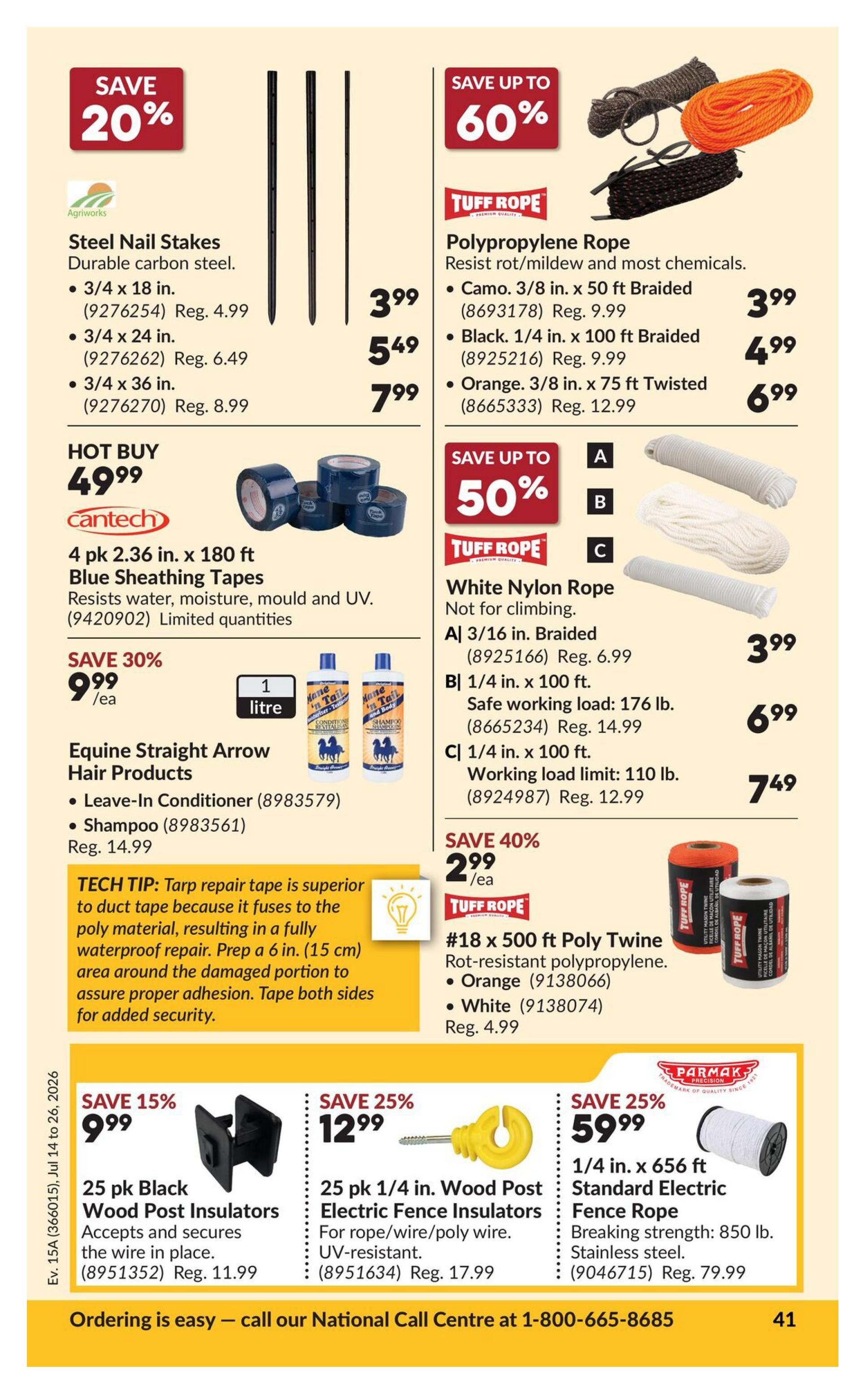 Princess Auto Flyer July 14 to 26