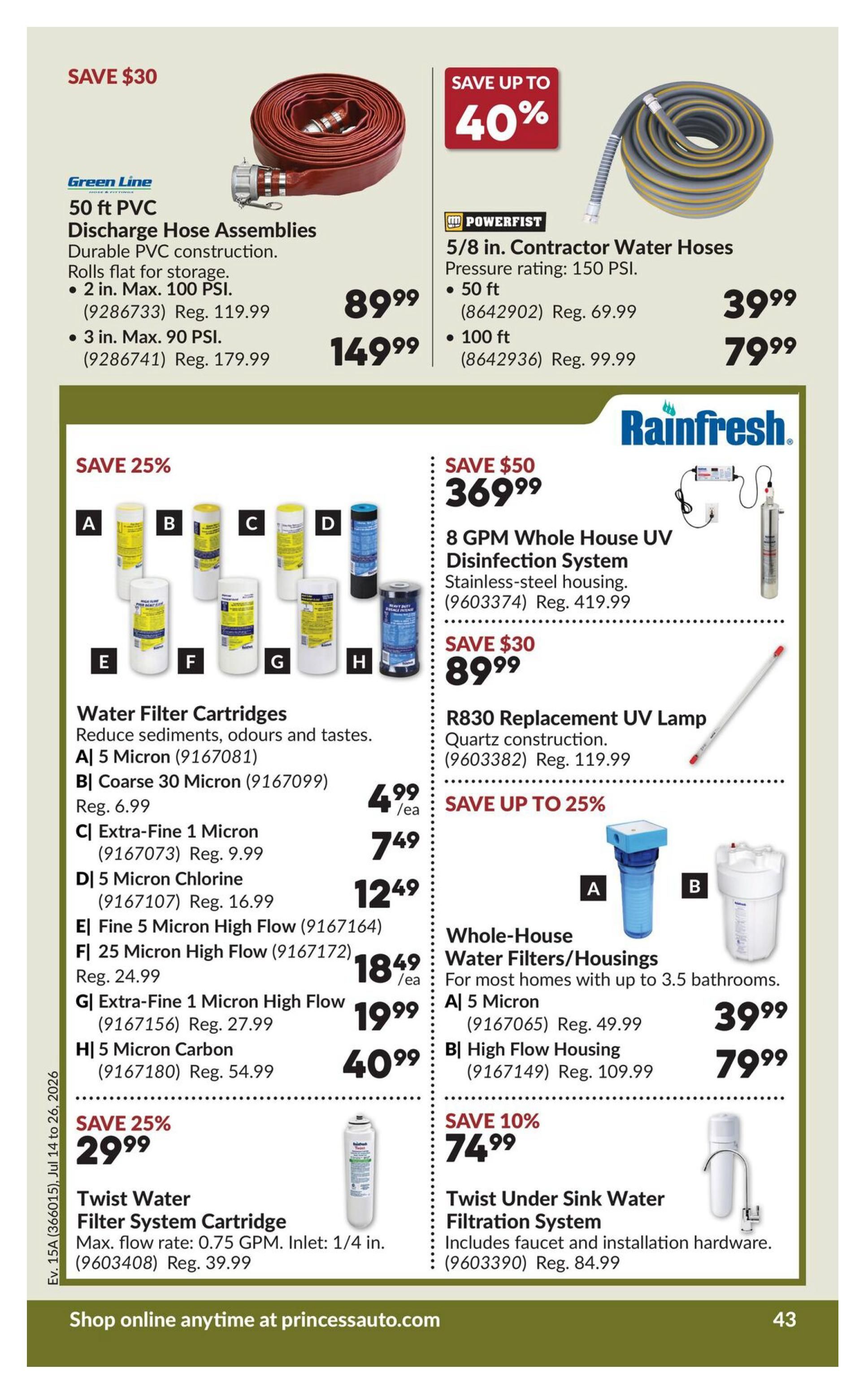 Princess Auto Flyer July 14 to 26