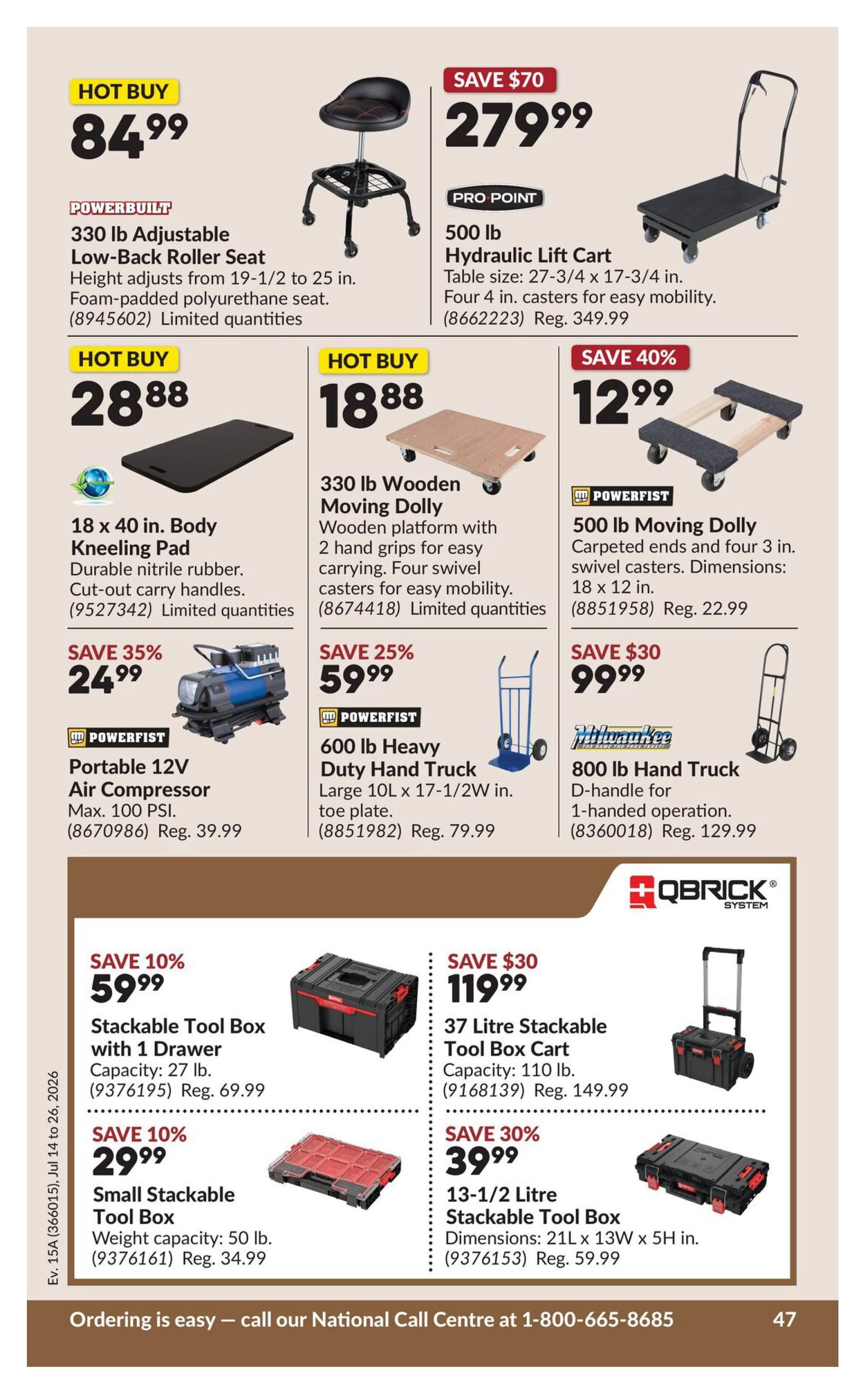 Princess Auto Flyer July 14 to 26