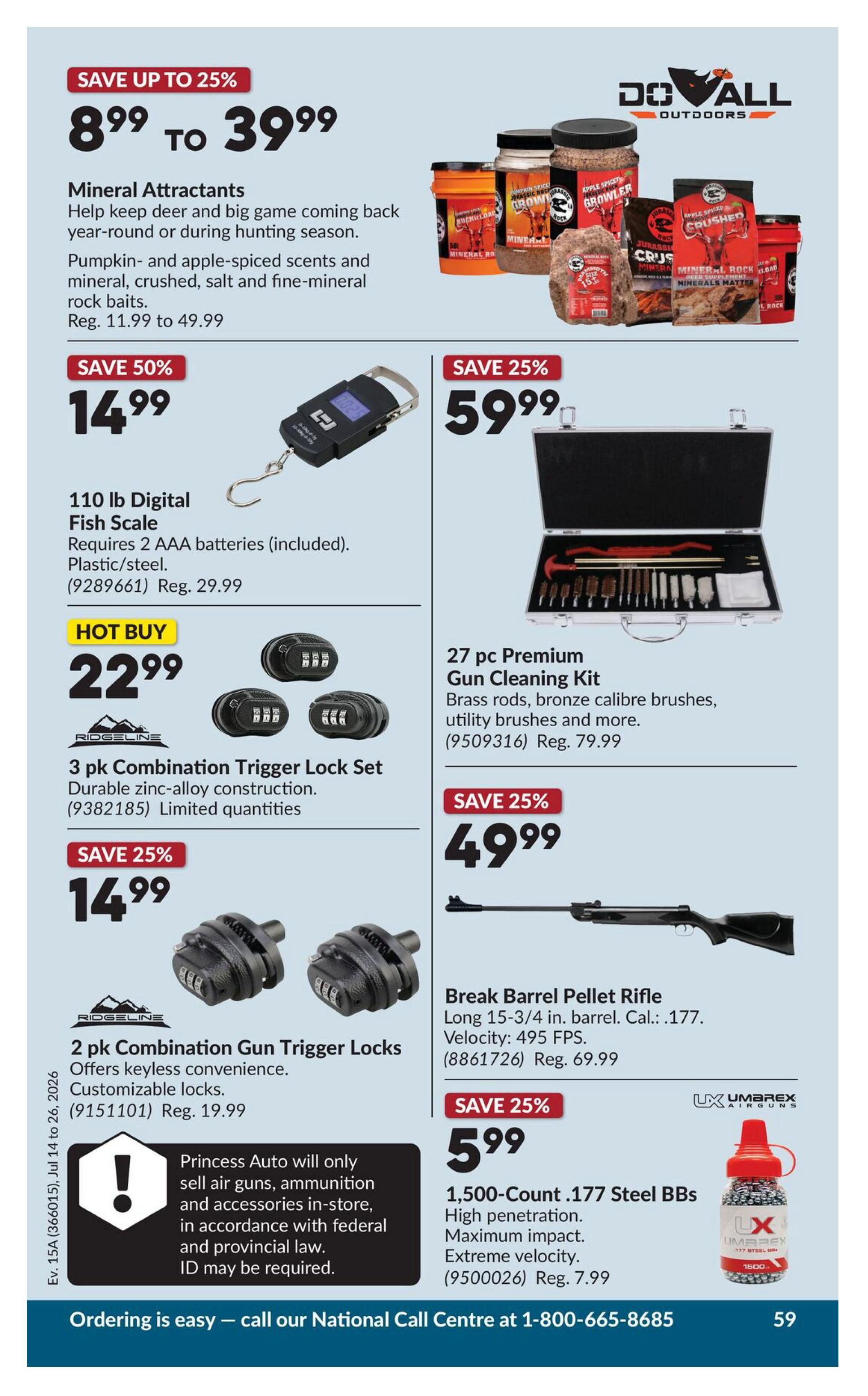Princess Auto Flyer July 14 to 26