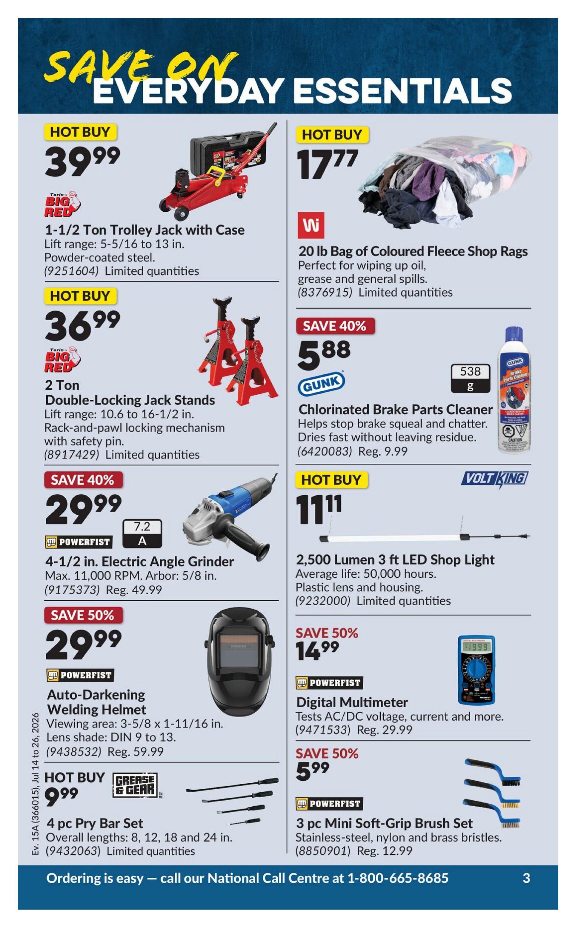 Princess Auto Flyer July 14 to 26