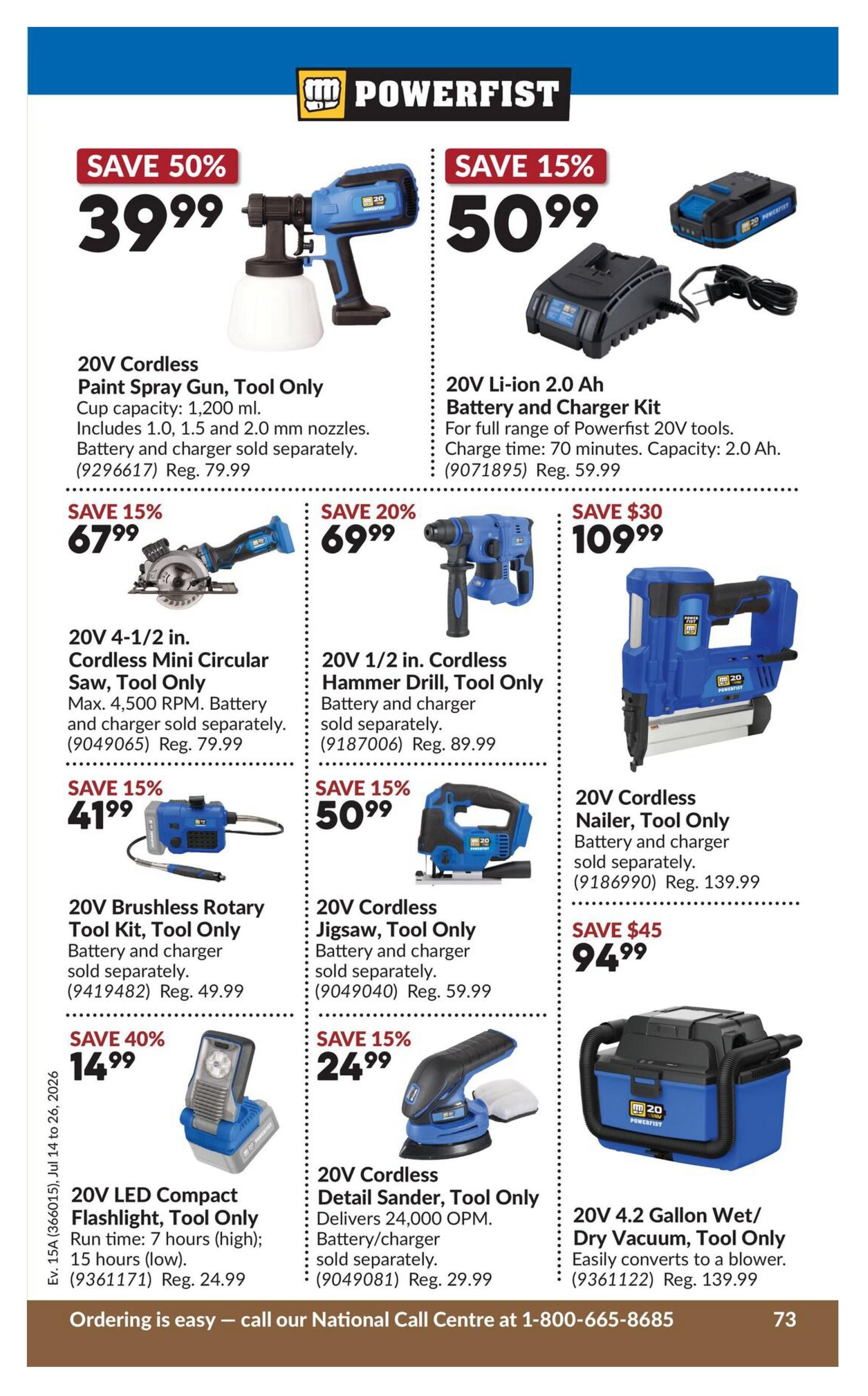 Princess Auto Flyer July 14 to 26
