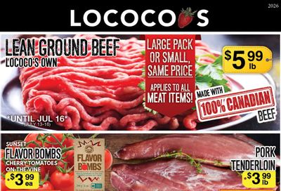 Lococo's Flyer July 13 to 16