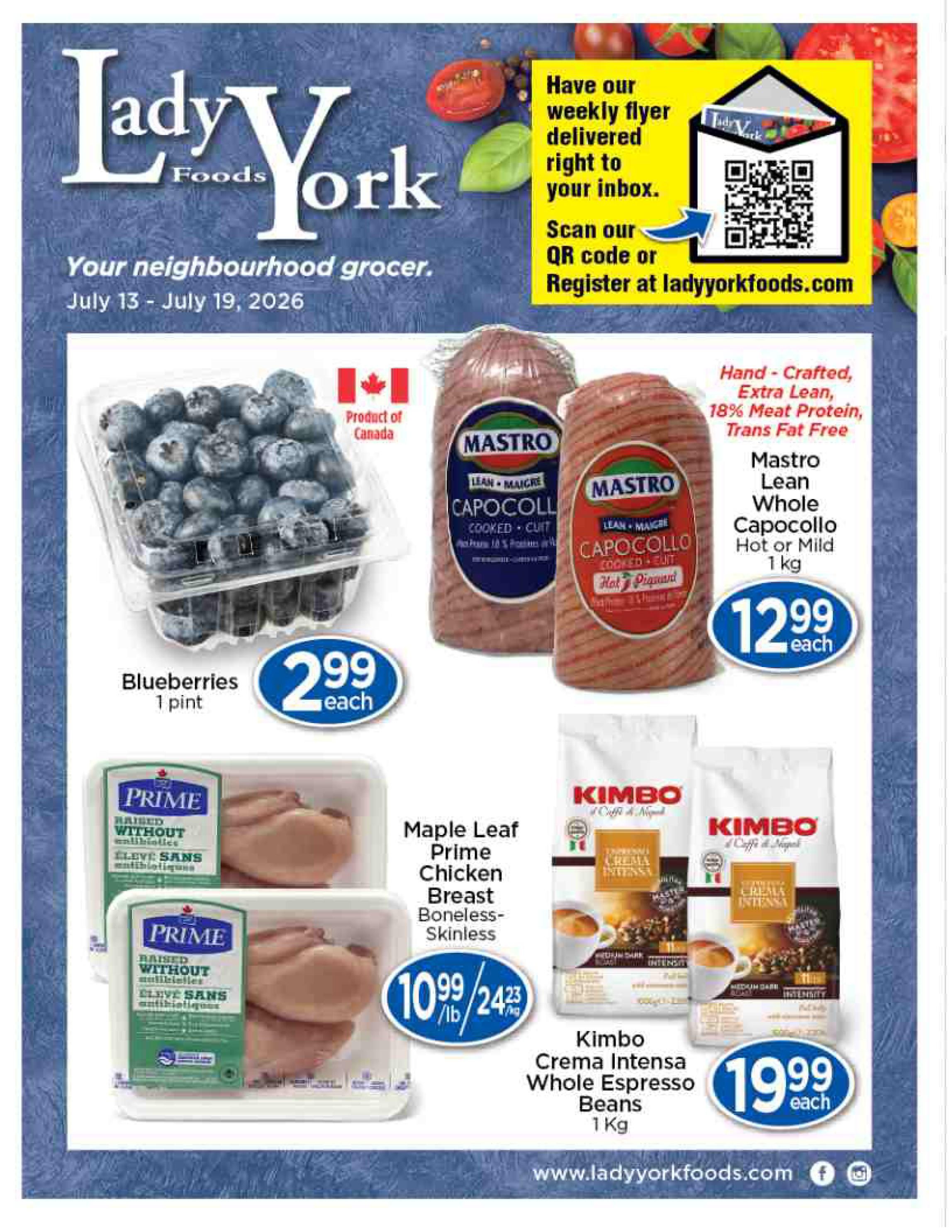 Lady York Foods Flyer July 13 to 19