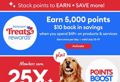 PetSmart Flyer July 13 to 19