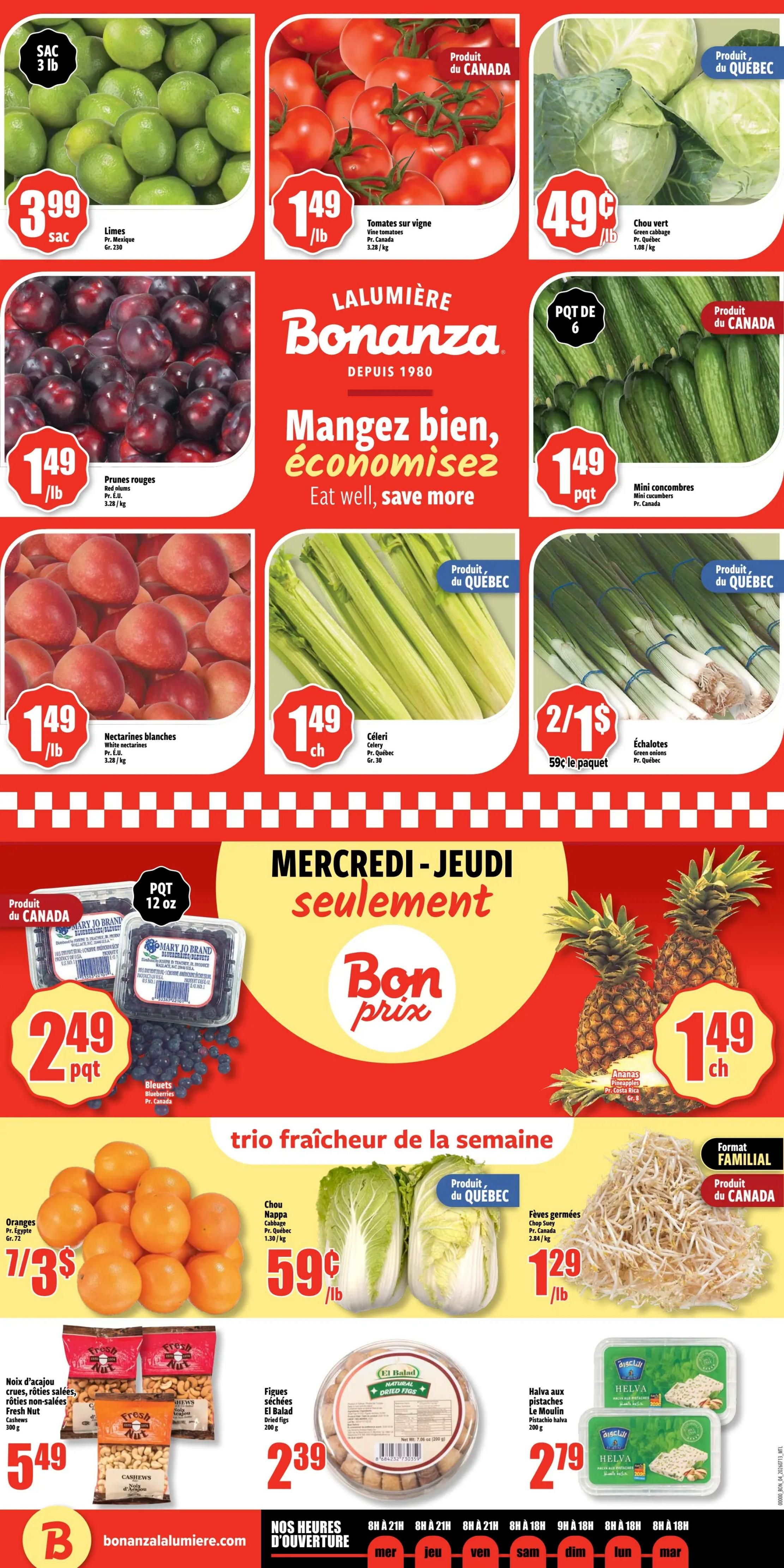 Bonanza Flyer July 15 to 21