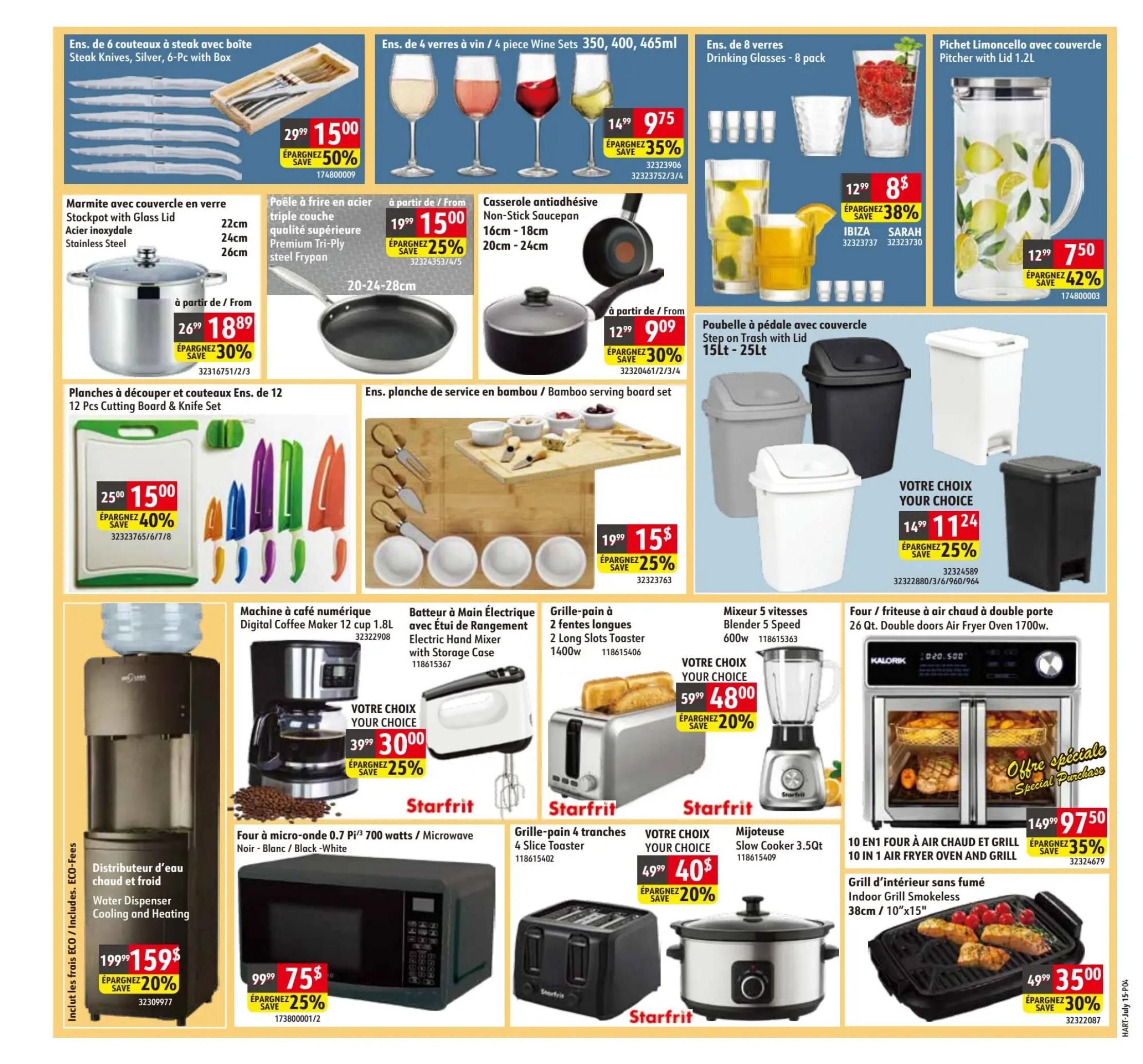 Hart Stores Flyer July 15 to 28