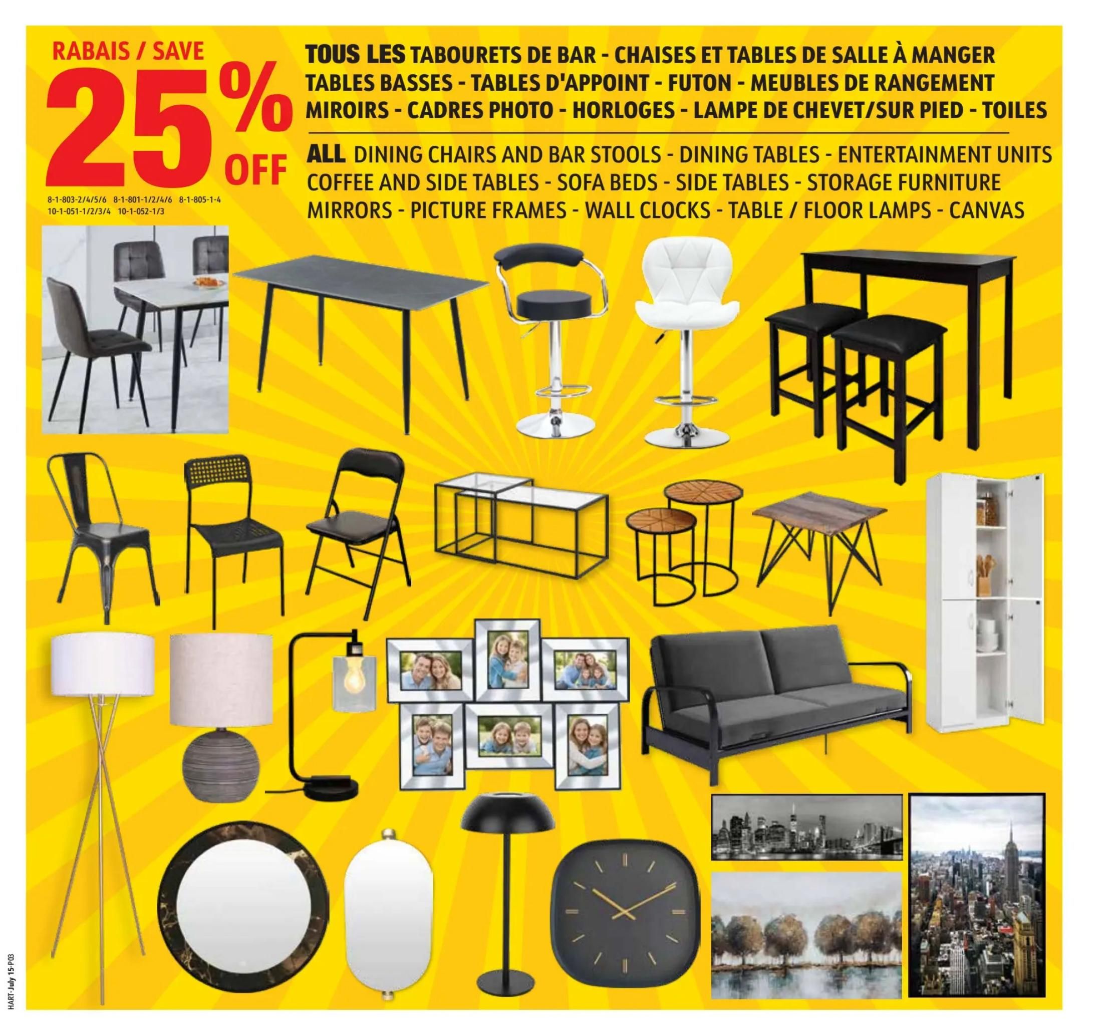 Hart Stores Flyer July 15 to 28