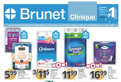 Brunet Clinique Flyer July 16 to 29