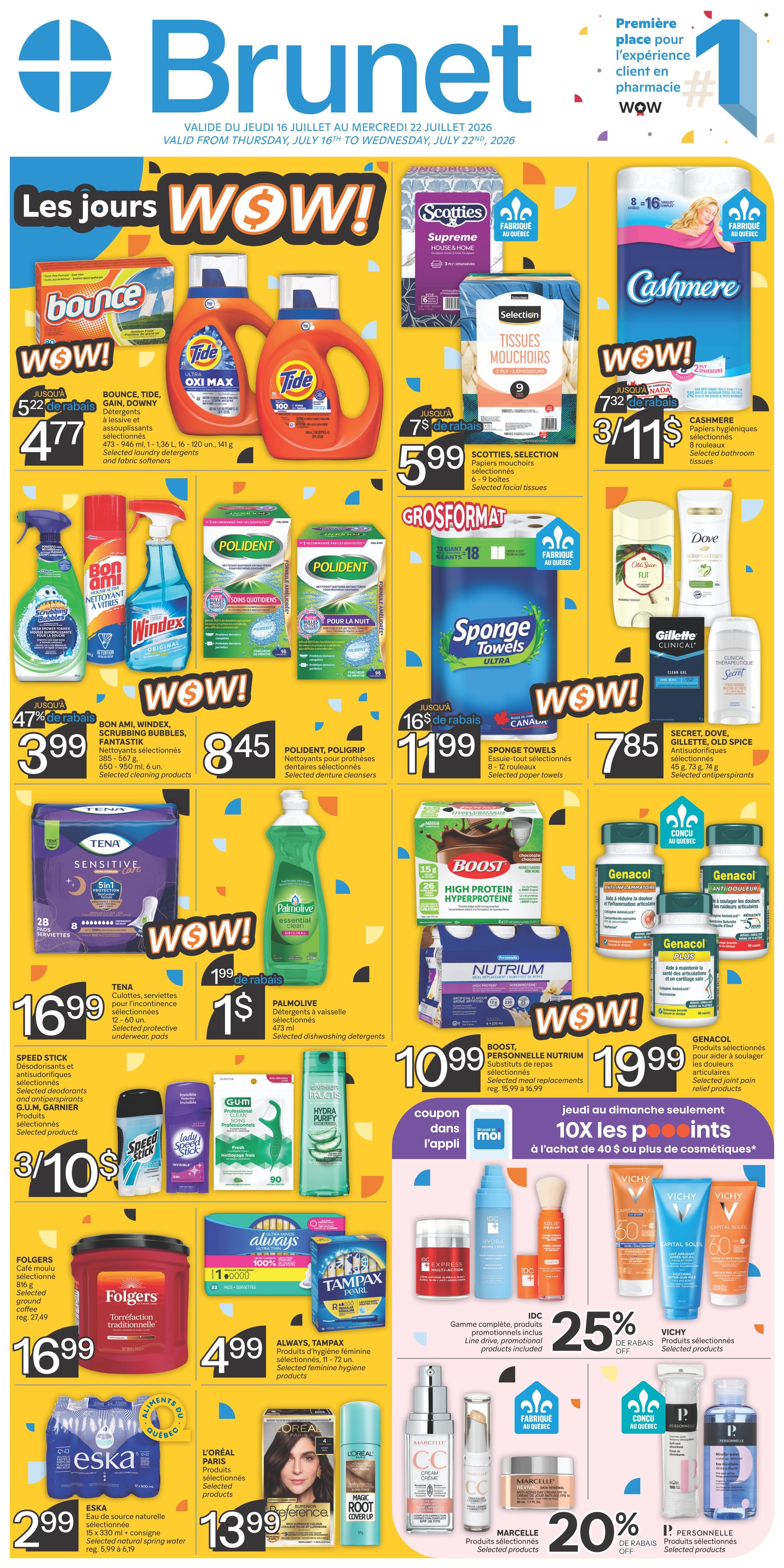 Brunet Flyer July 16 to 22