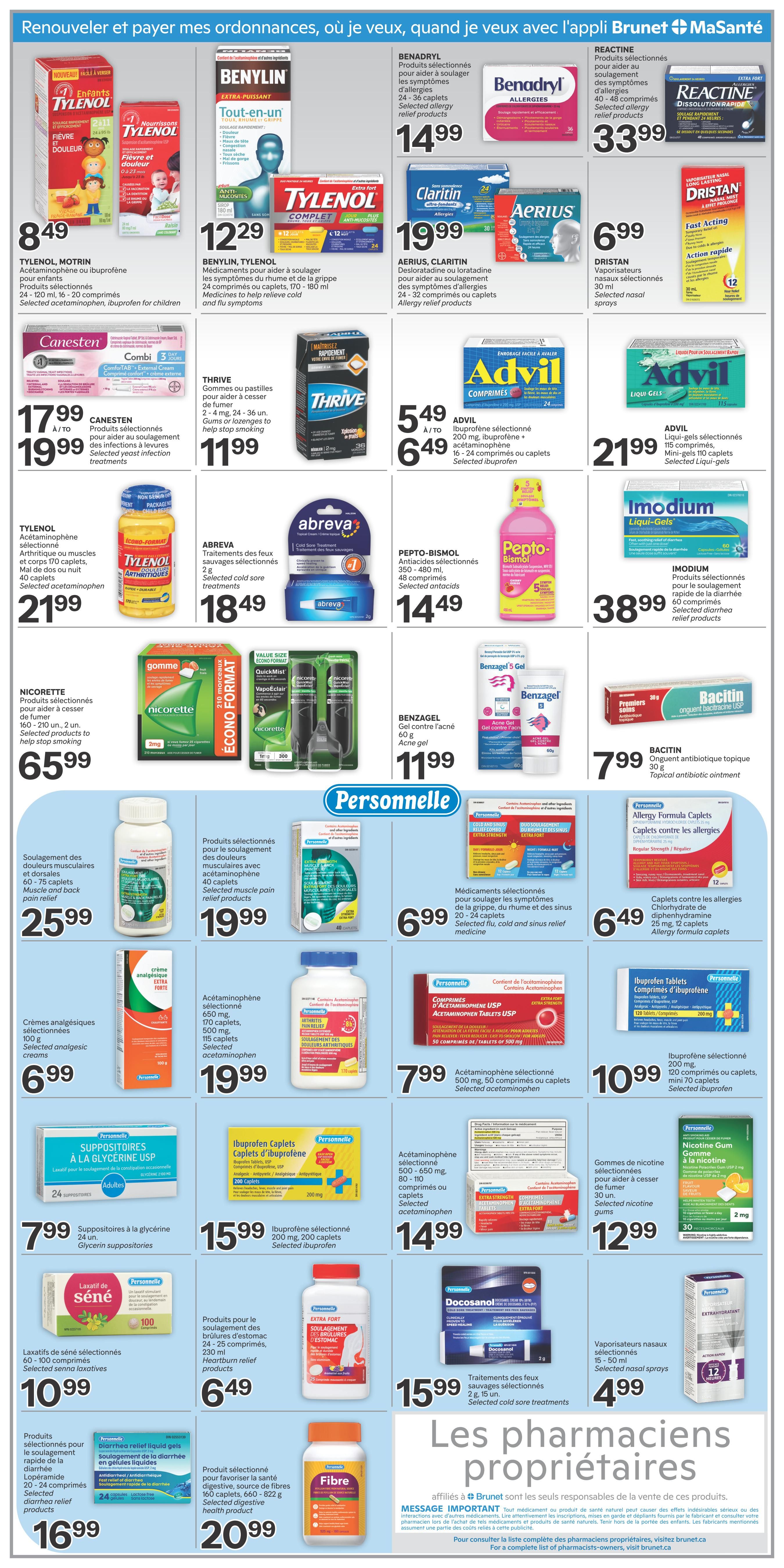 Brunet Flyer July 16 to 22