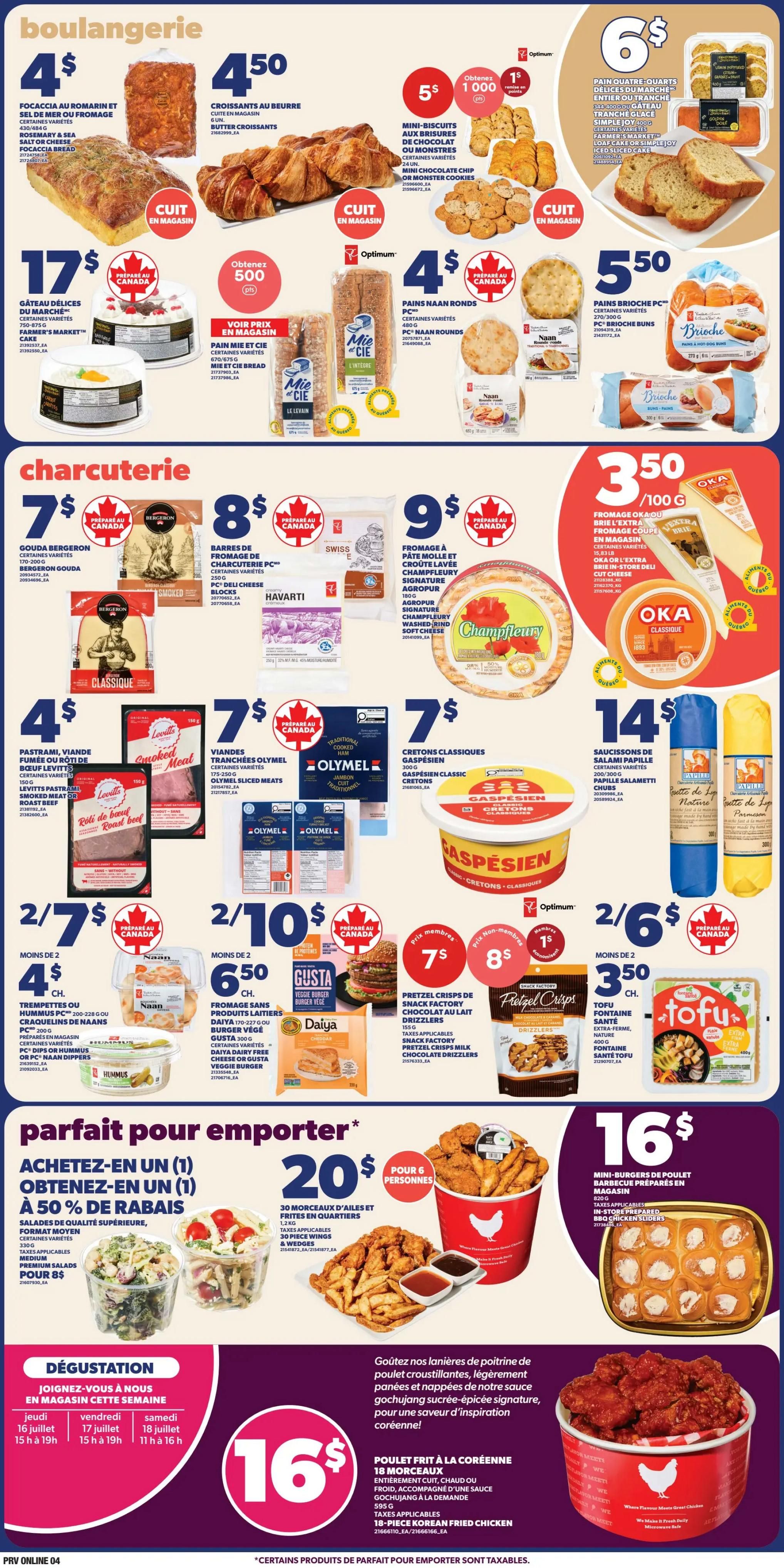 Provigo Flyer July 16 to 22