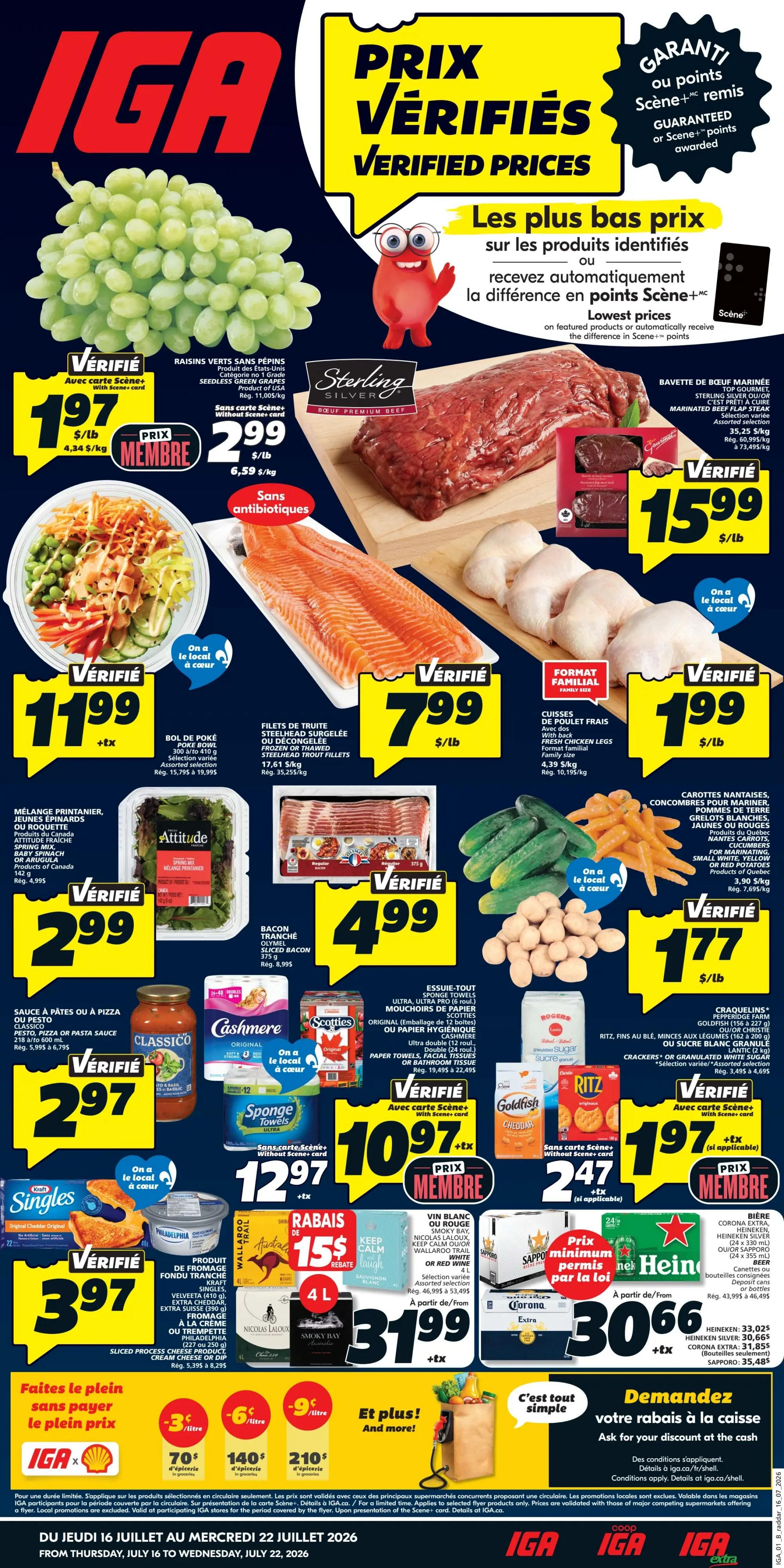 IGA (QC) Flyer July 16 to 22