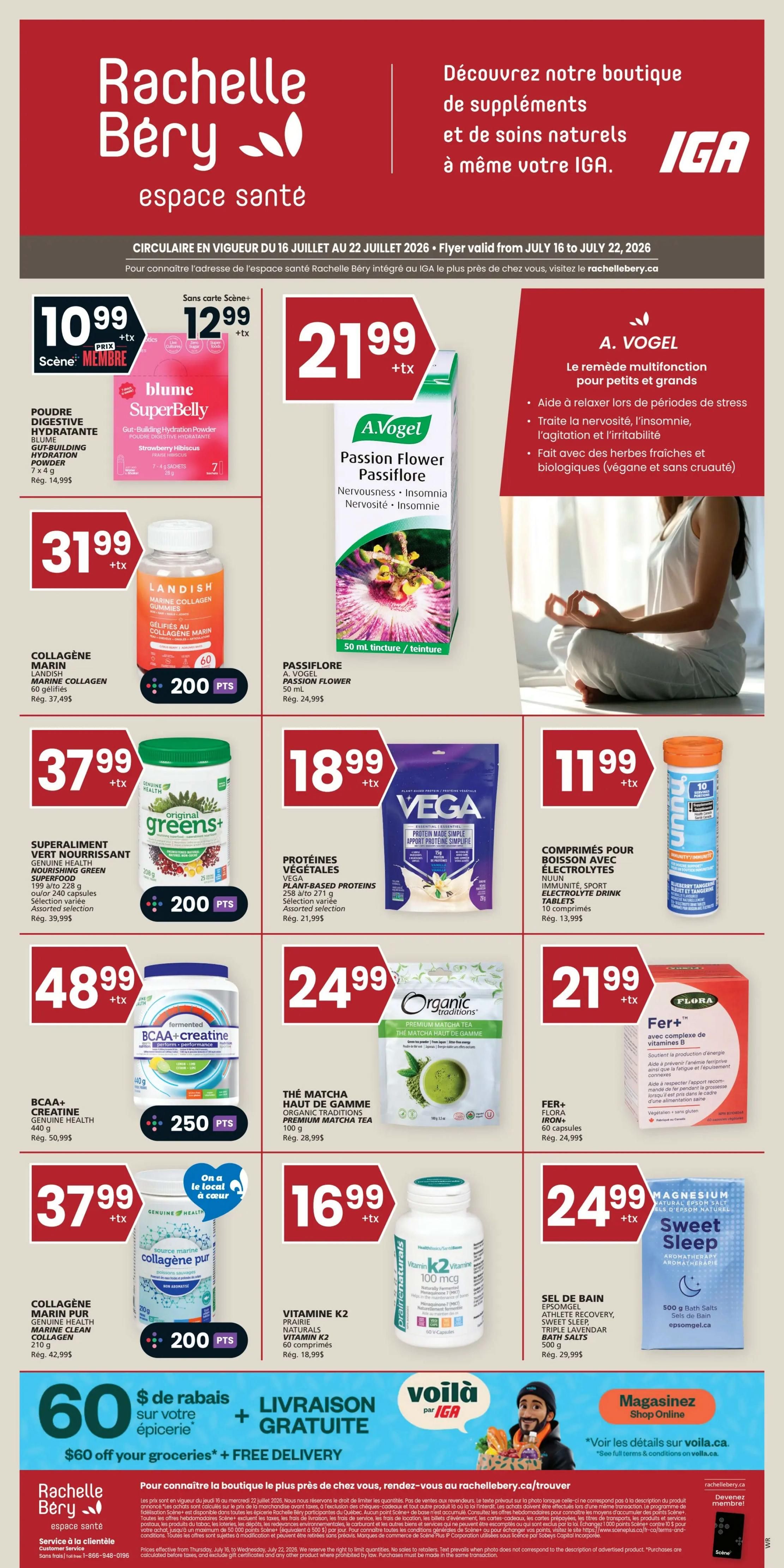 IGA (QC) Flyer July 16 to 22