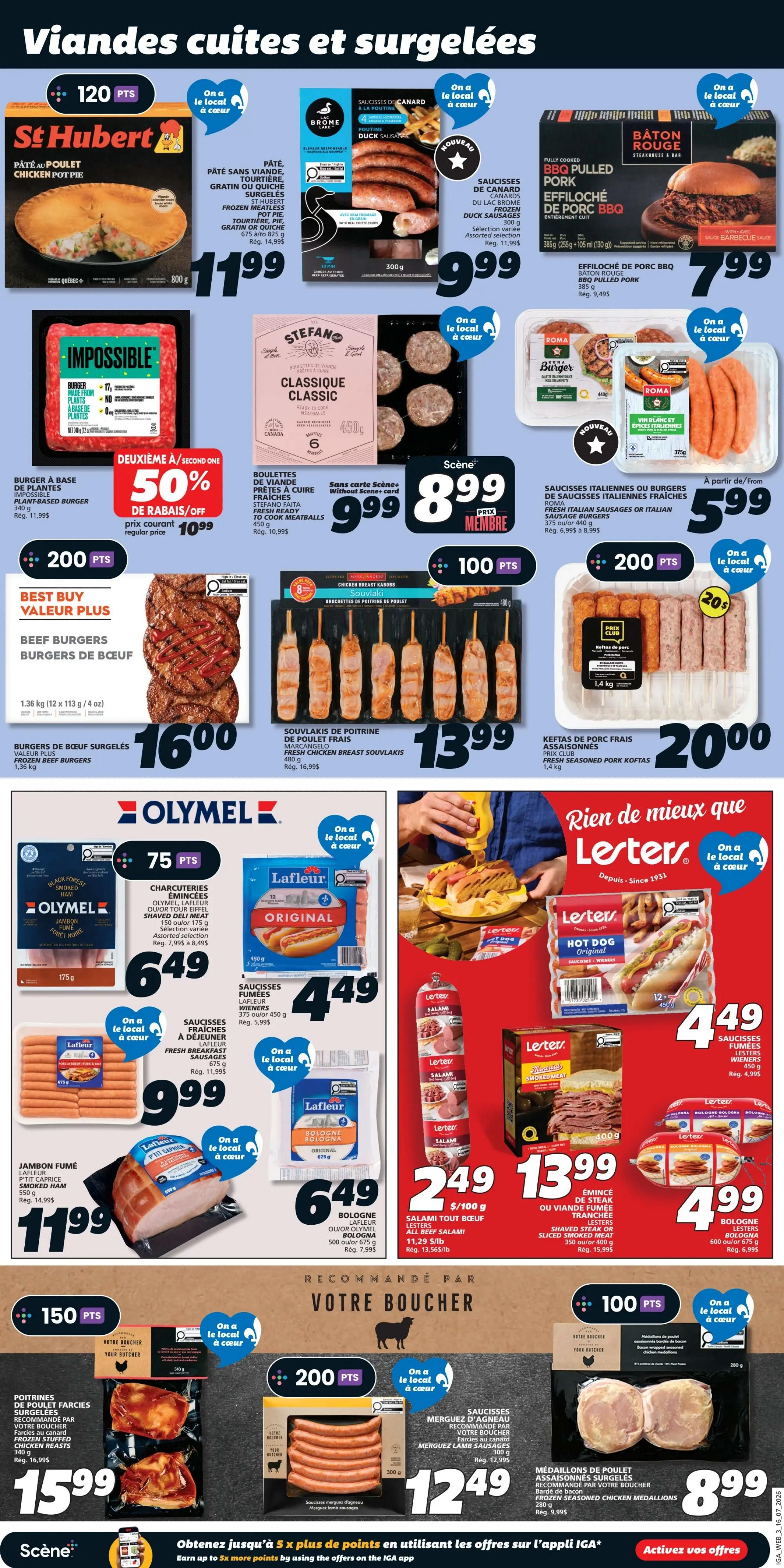 IGA (QC) Flyer July 16 to 22