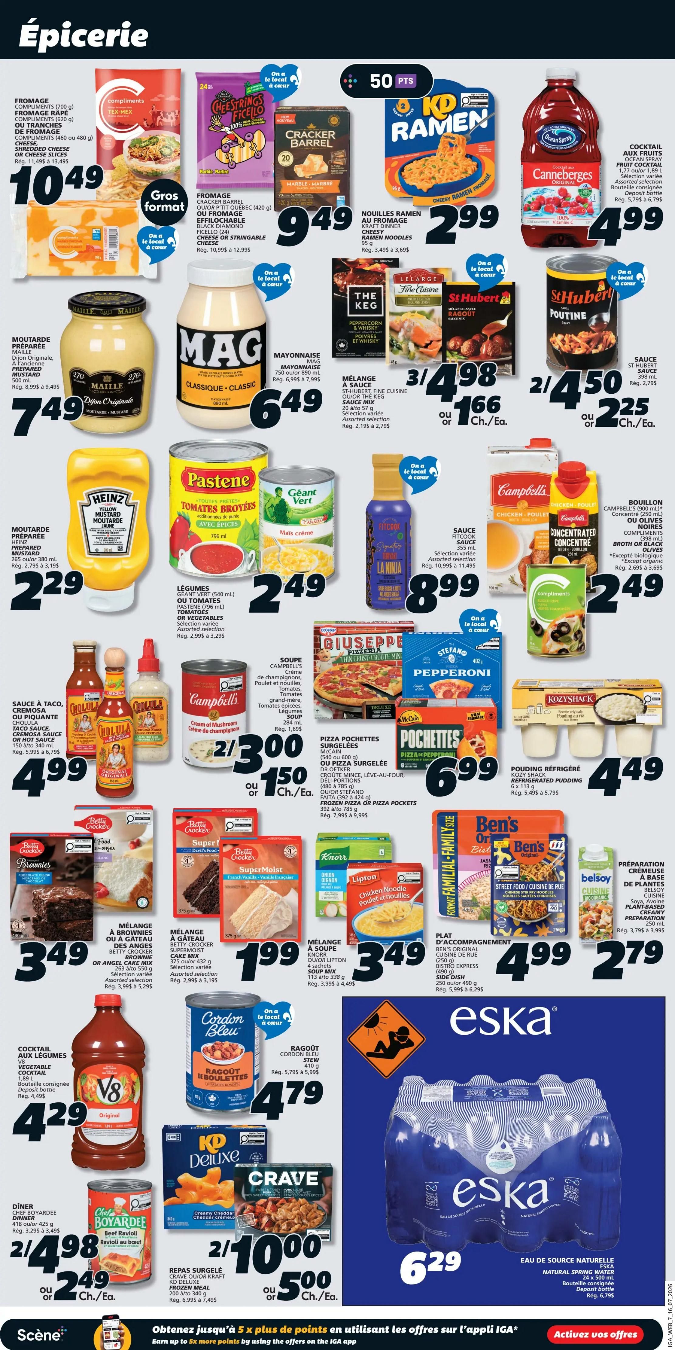 IGA (QC) Flyer July 16 to 22