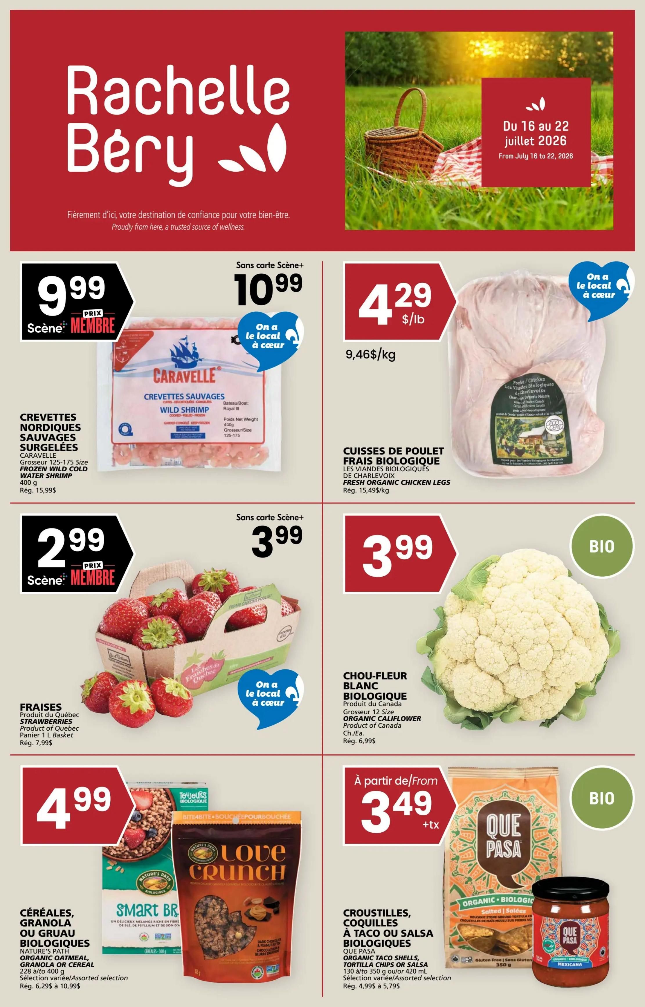 Rachelle Bery Grocery Flyer July 16 to 22