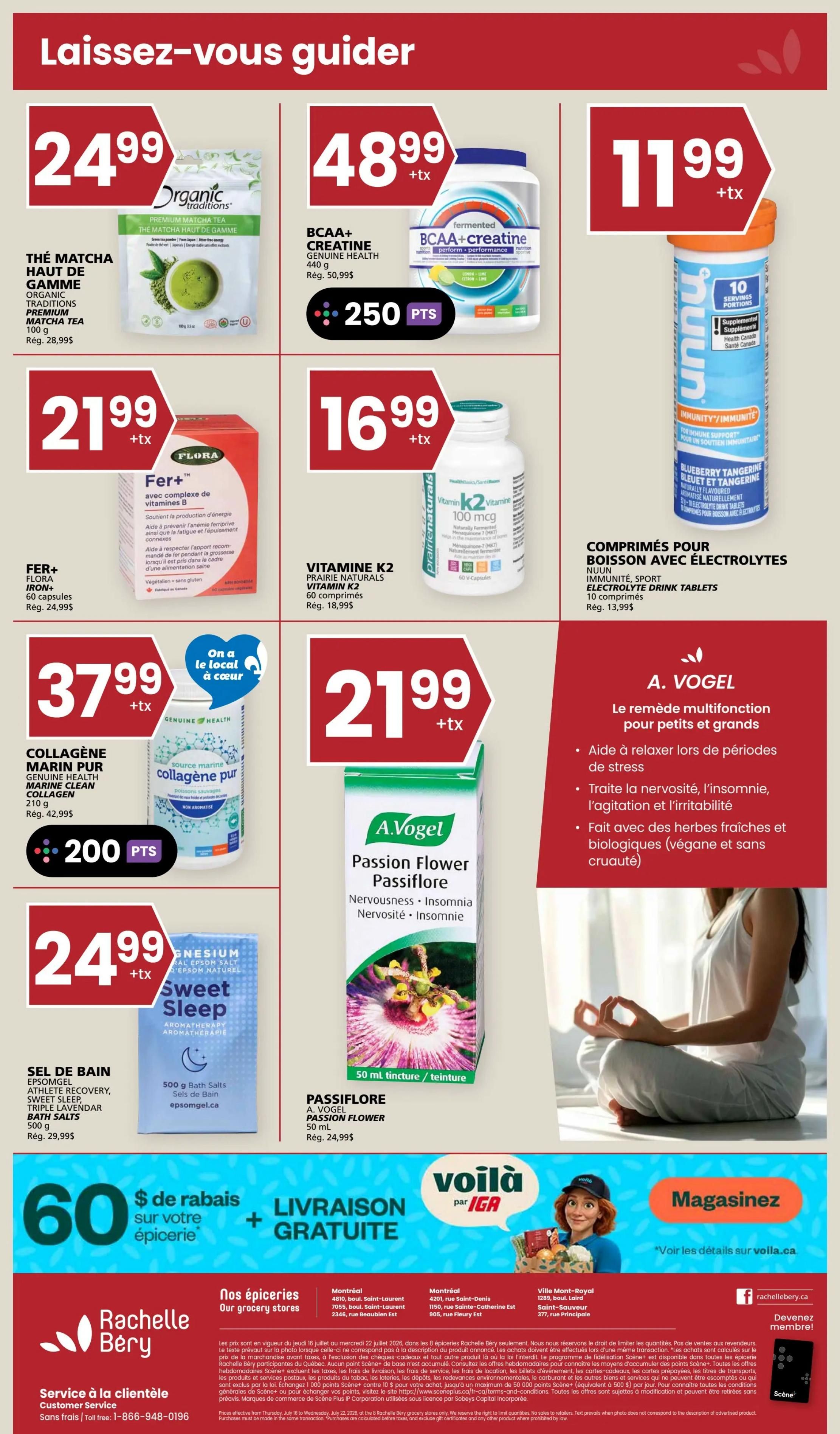 Rachelle Bery Grocery Flyer July 16 to 22