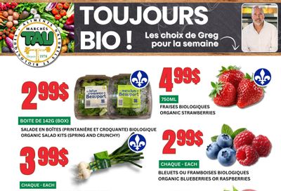 Marches Tau Produce Flyer July 13 to 19