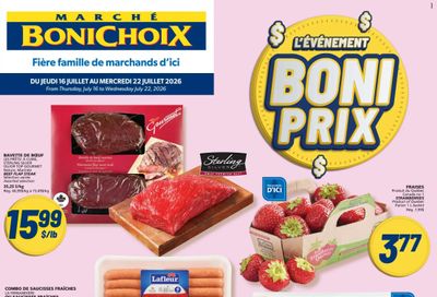 Marche Bonichoix Flyer July 16 to 22