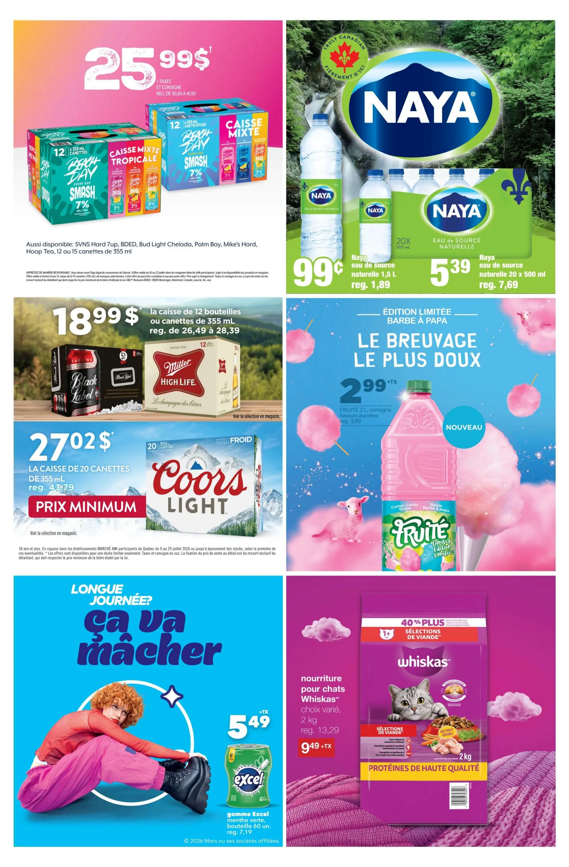 Marche Ami Flyer July 16 to 22