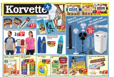 Korvette Flyer July 16 to 29