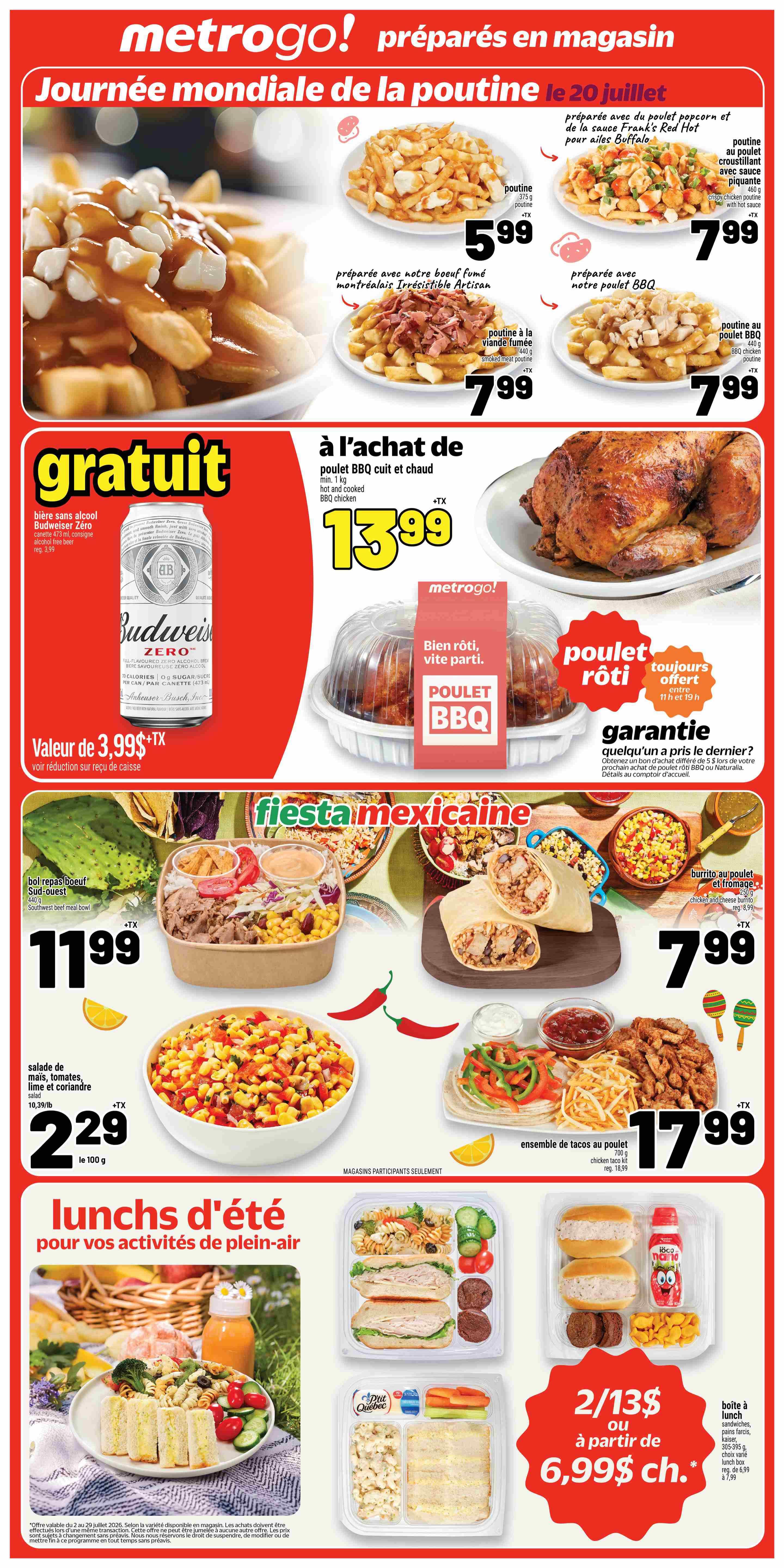 Metro (QC) Flyer July 16 to 22
