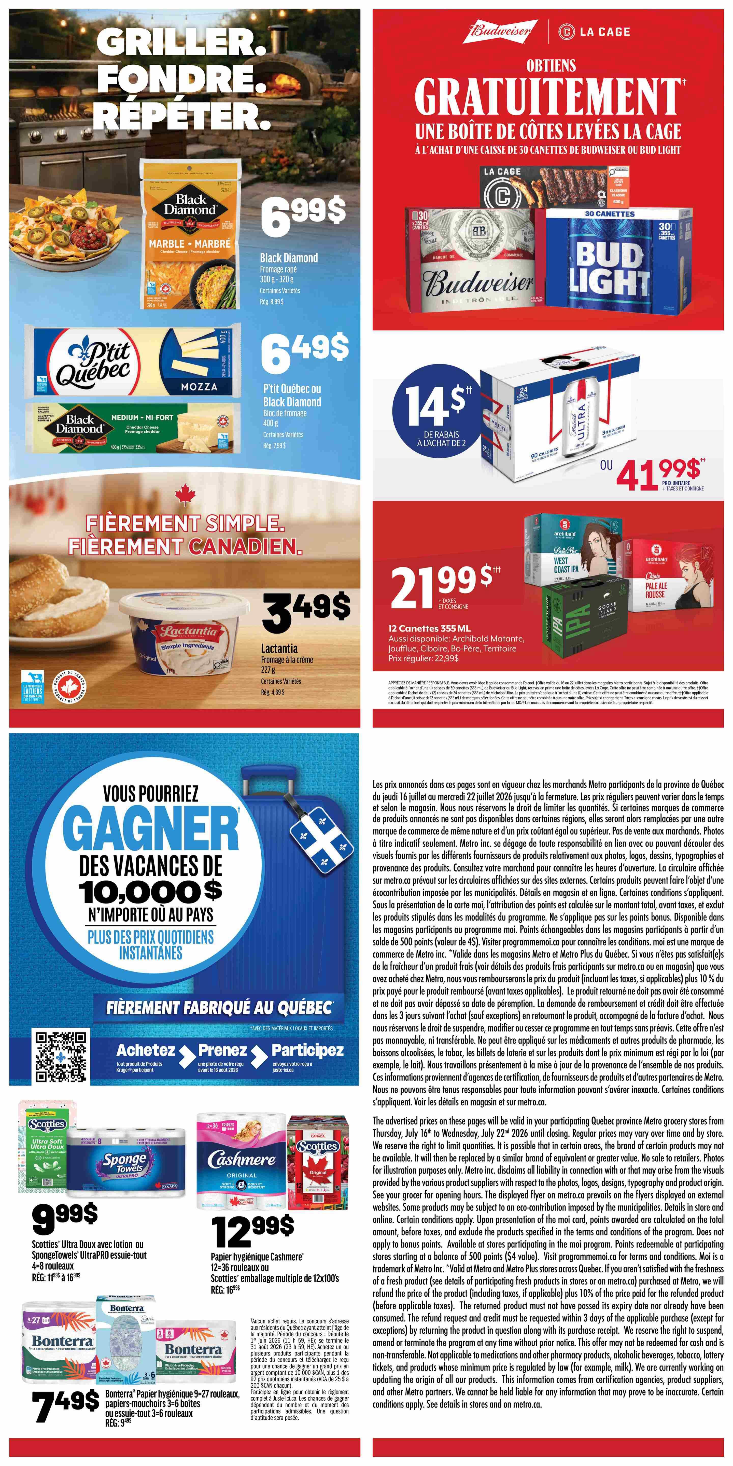 Metro (QC) Flyer July 16 to 22