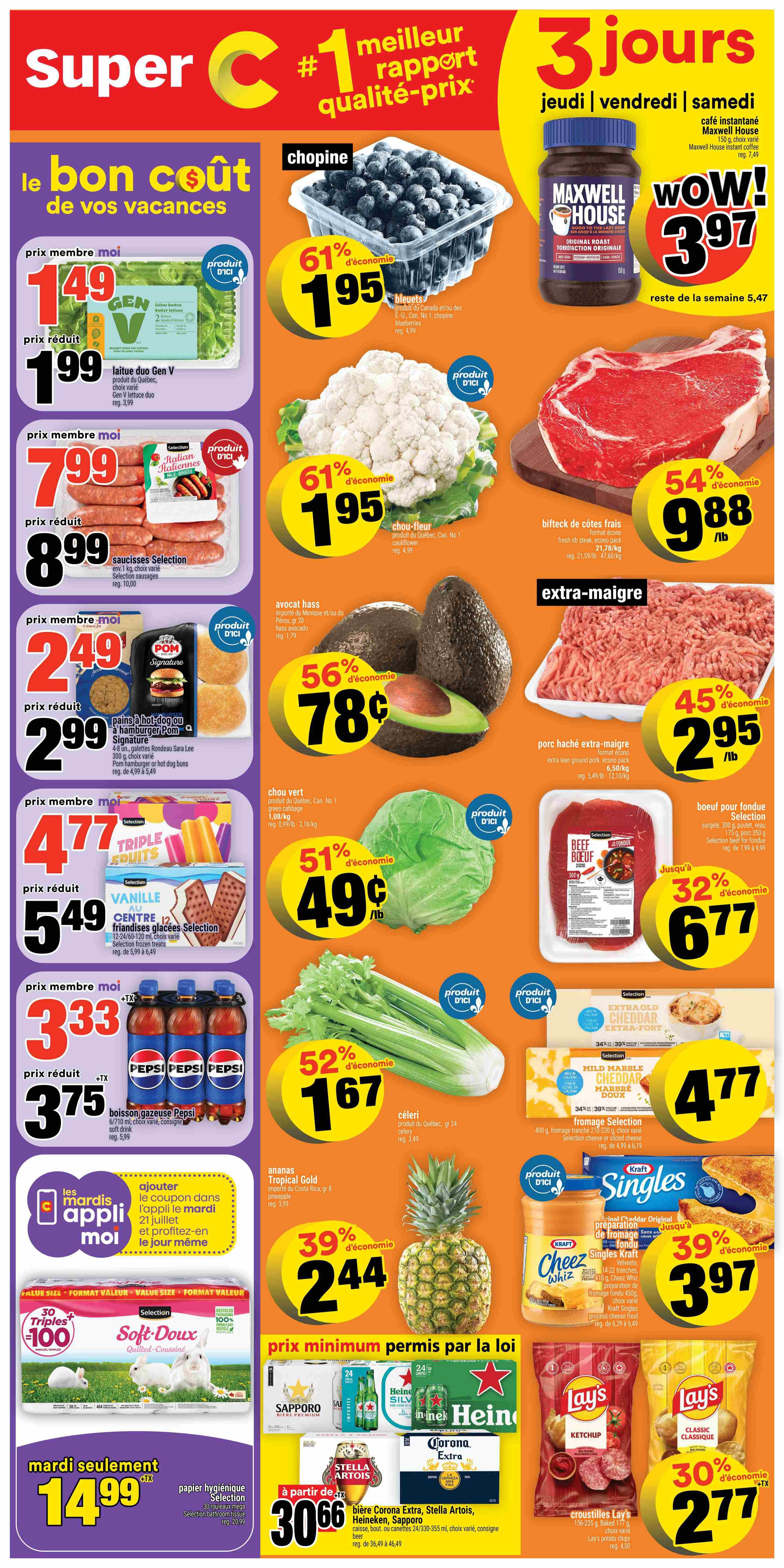 Super C Flyer July 16 to 22