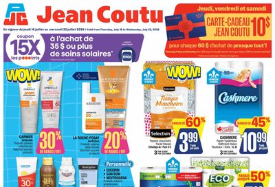 Jean Coutu Flyer July 16 to 22