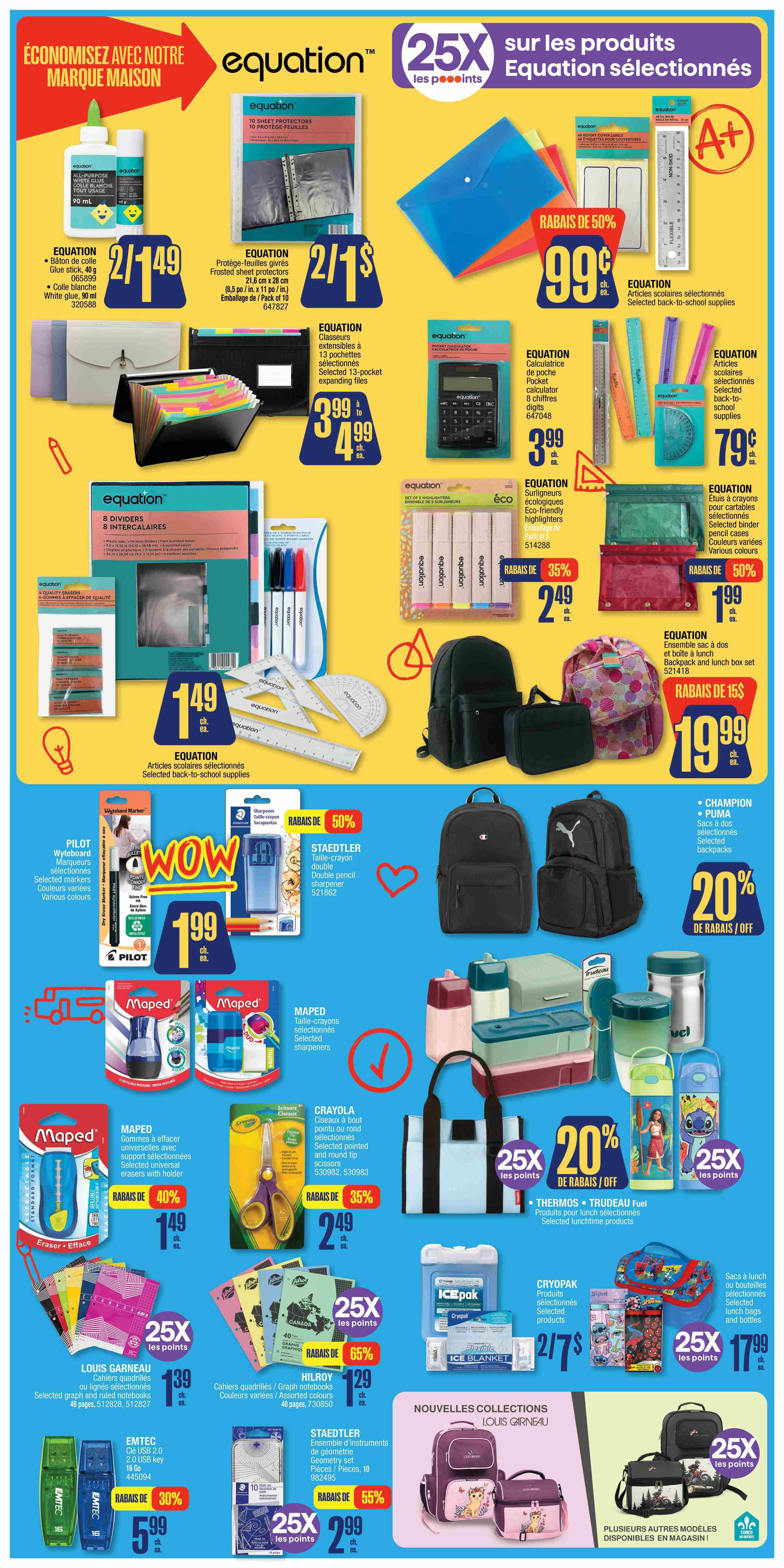 Jean Coutu Flyer July 16 to 22