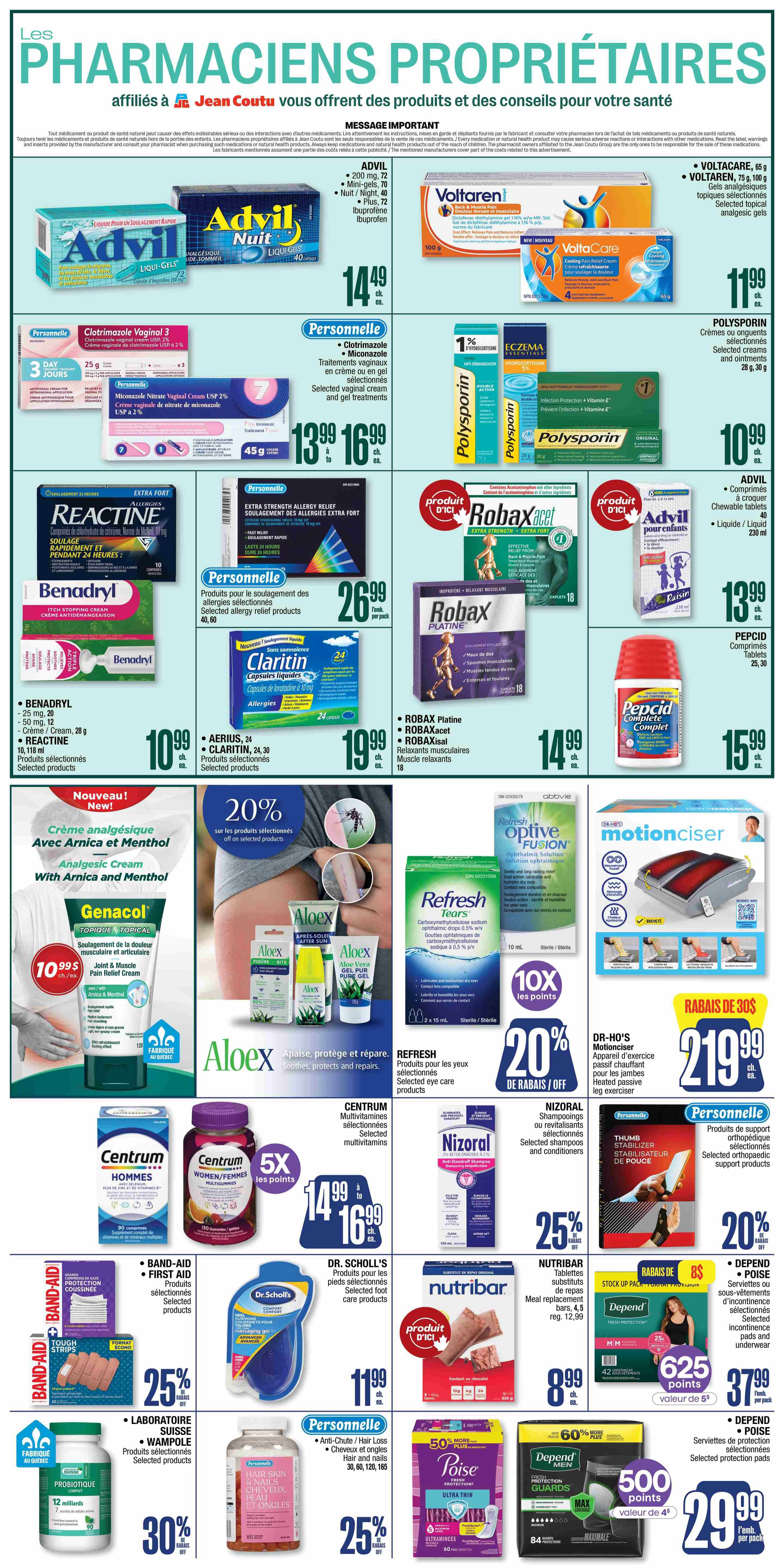Jean Coutu Flyer July 16 to 22