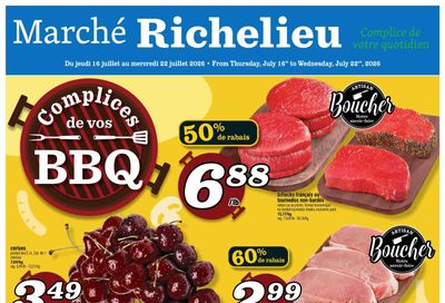 Marche Richelieu Flyer July 16 to 22