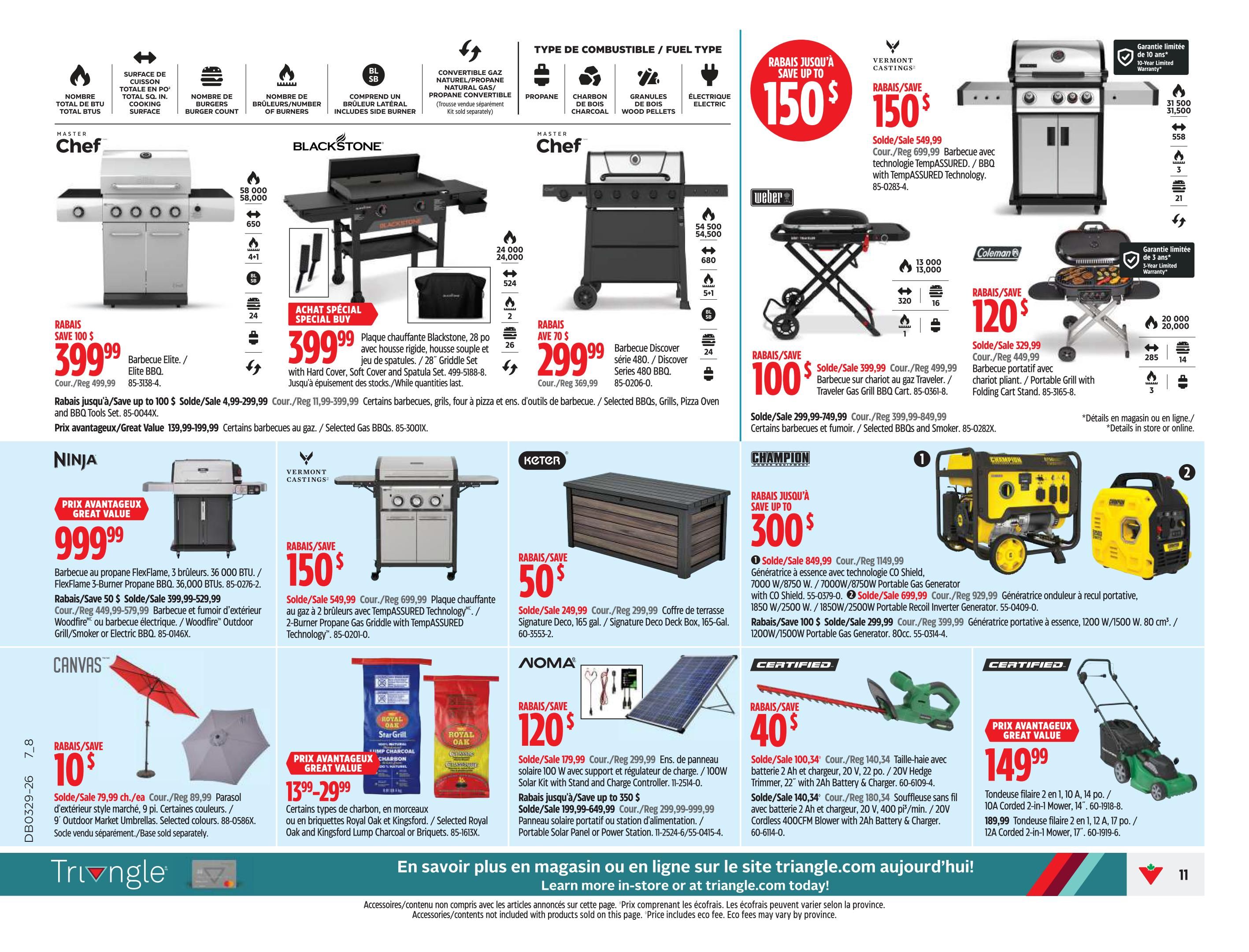 Canadian Tire (QC) Flyer July 16 to 22