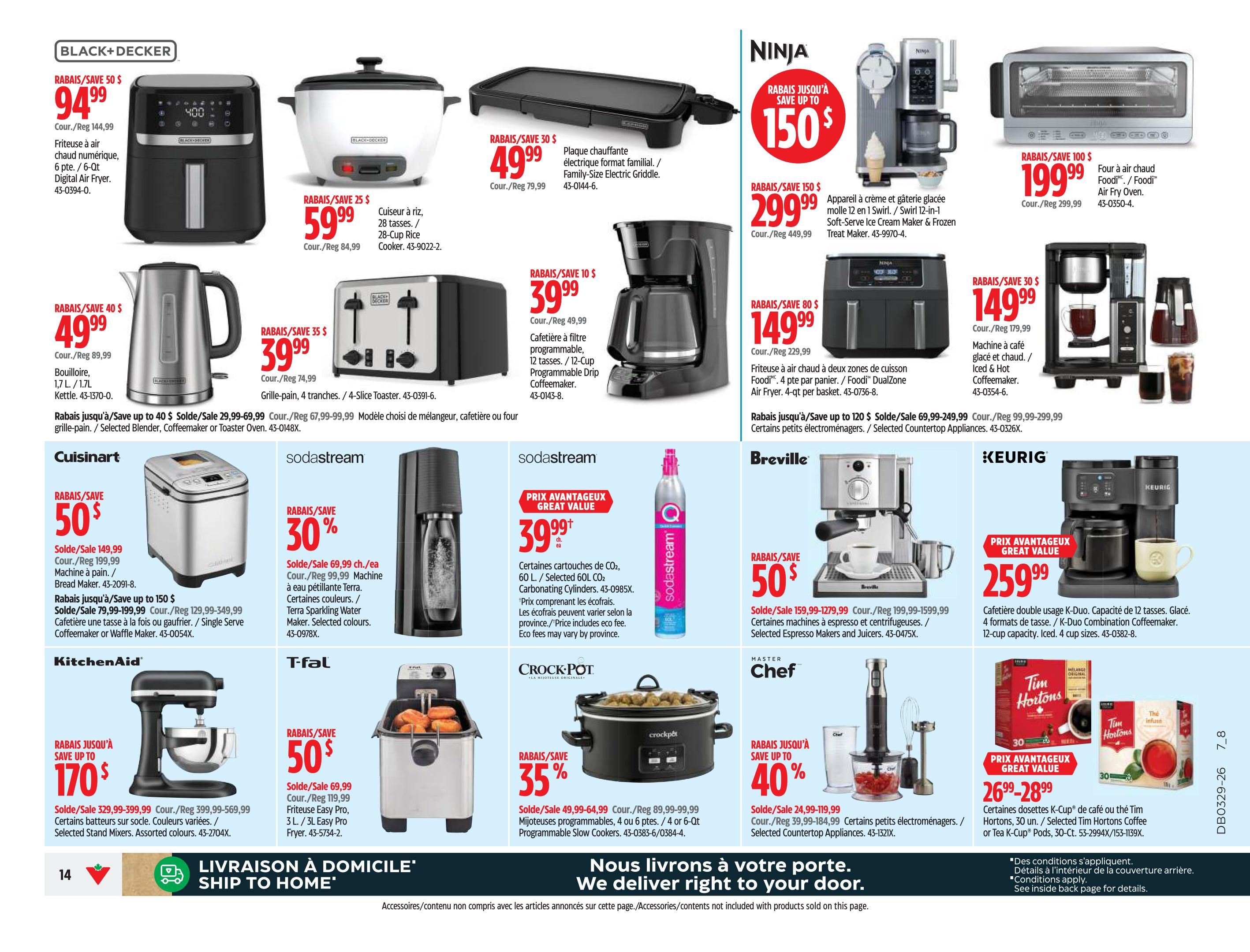 Canadian Tire (QC) Flyer July 16 to 22