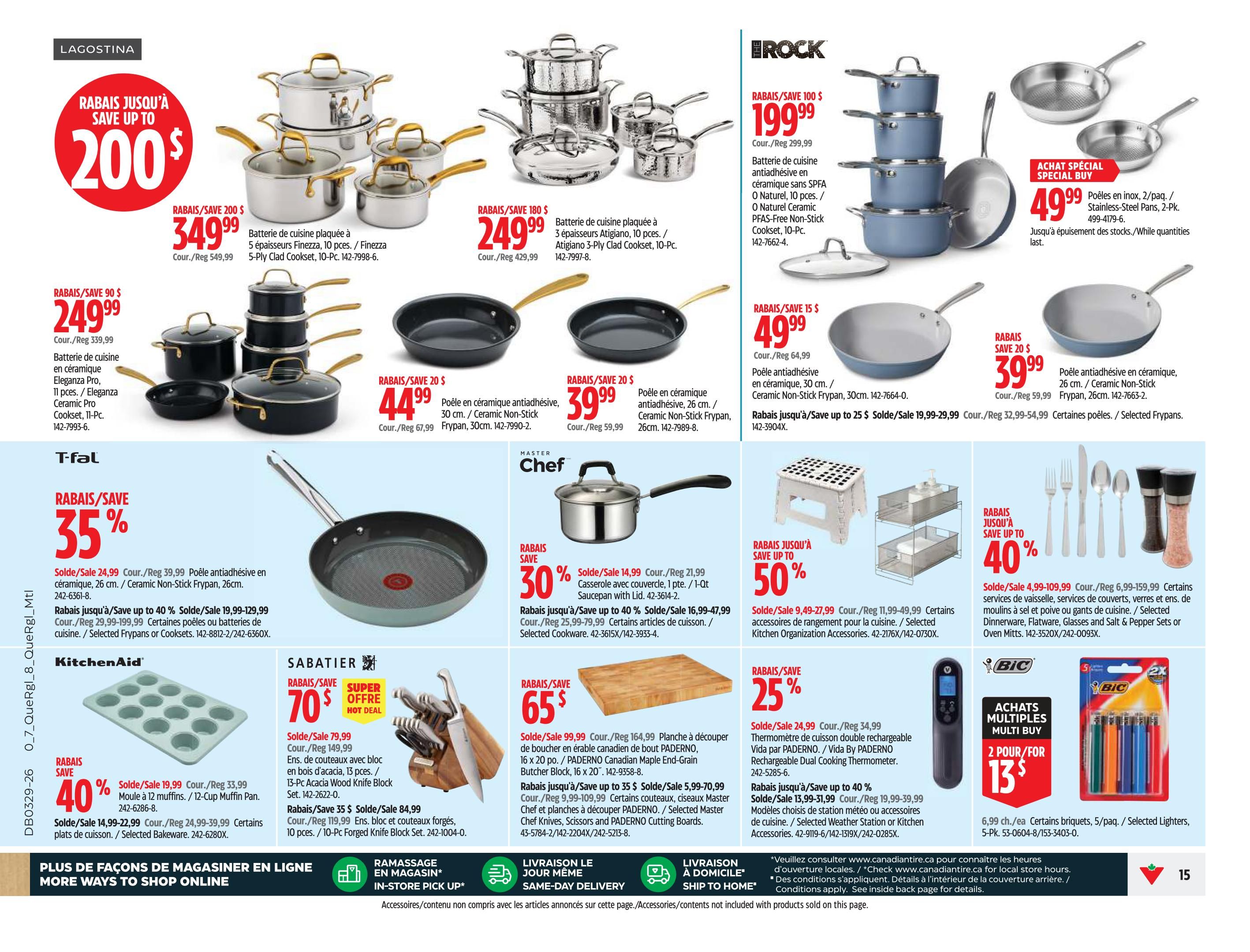Canadian Tire (QC) Flyer July 16 to 22