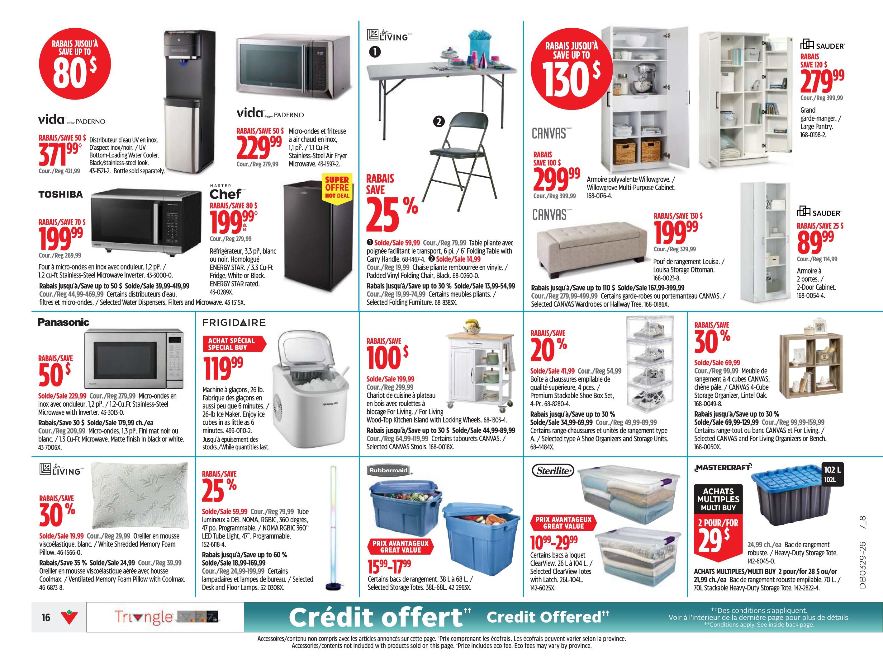 Canadian Tire (QC) Flyer July 16 to 22