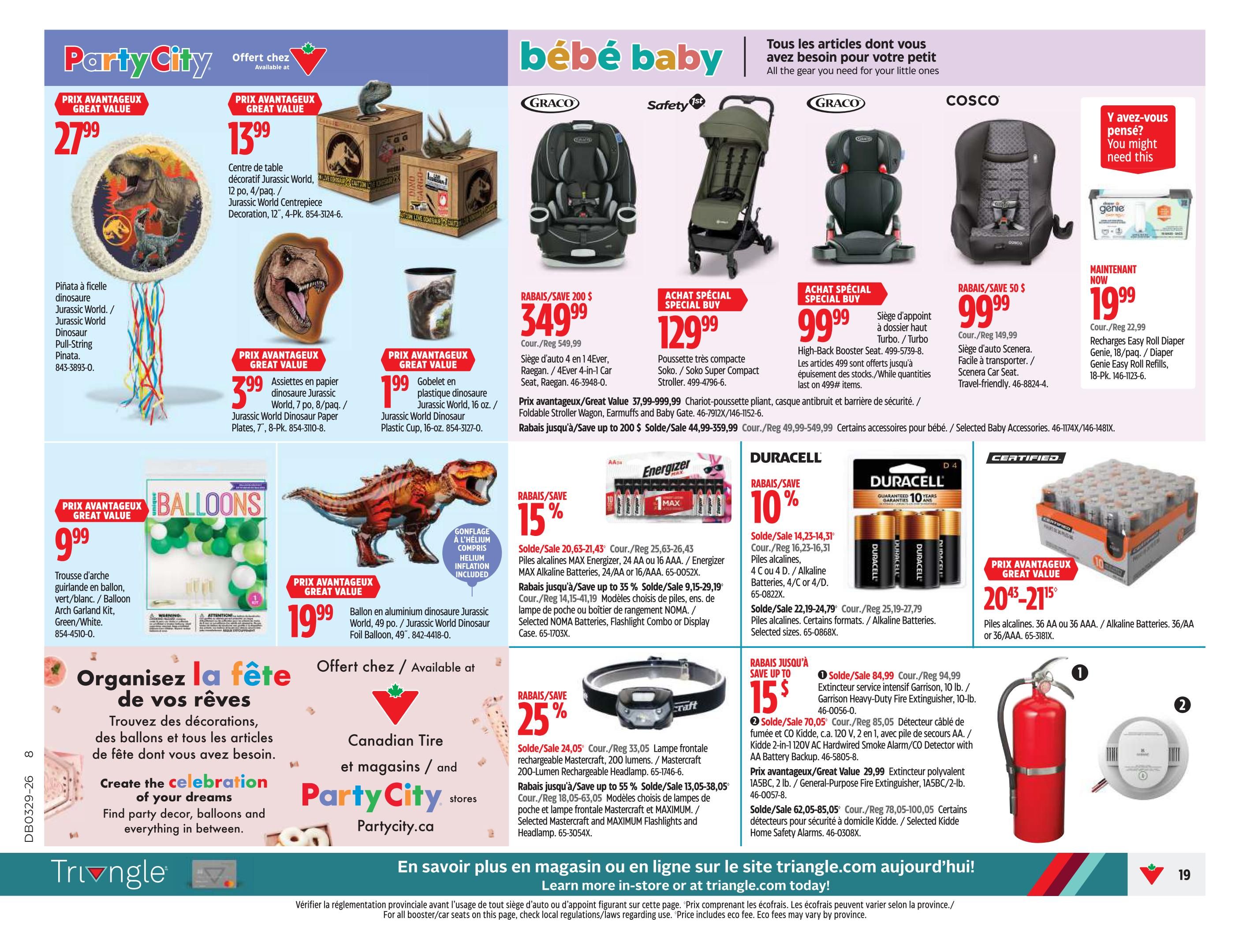 Canadian Tire (QC) Flyer July 16 to 22