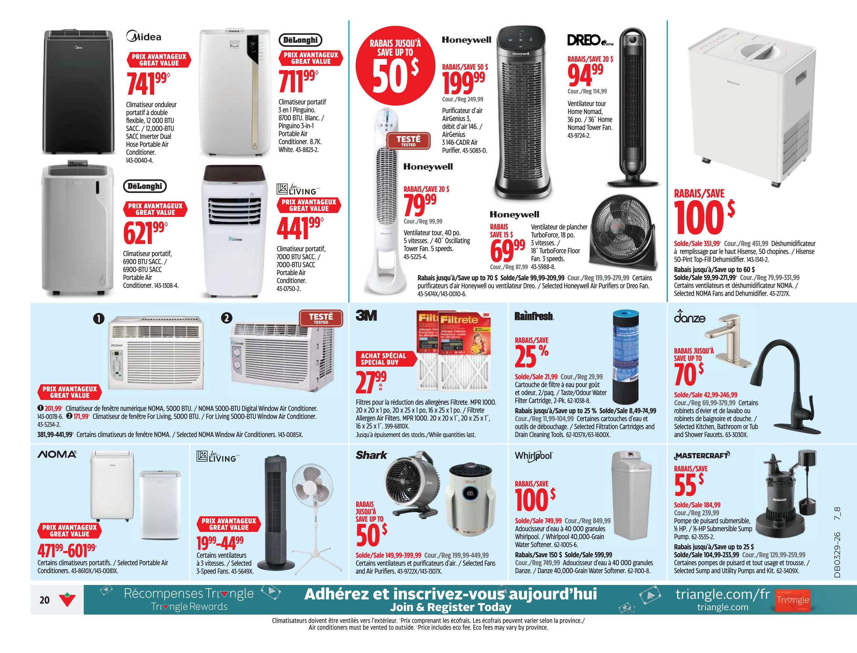 Canadian Tire (QC) Flyer July 16 to 22