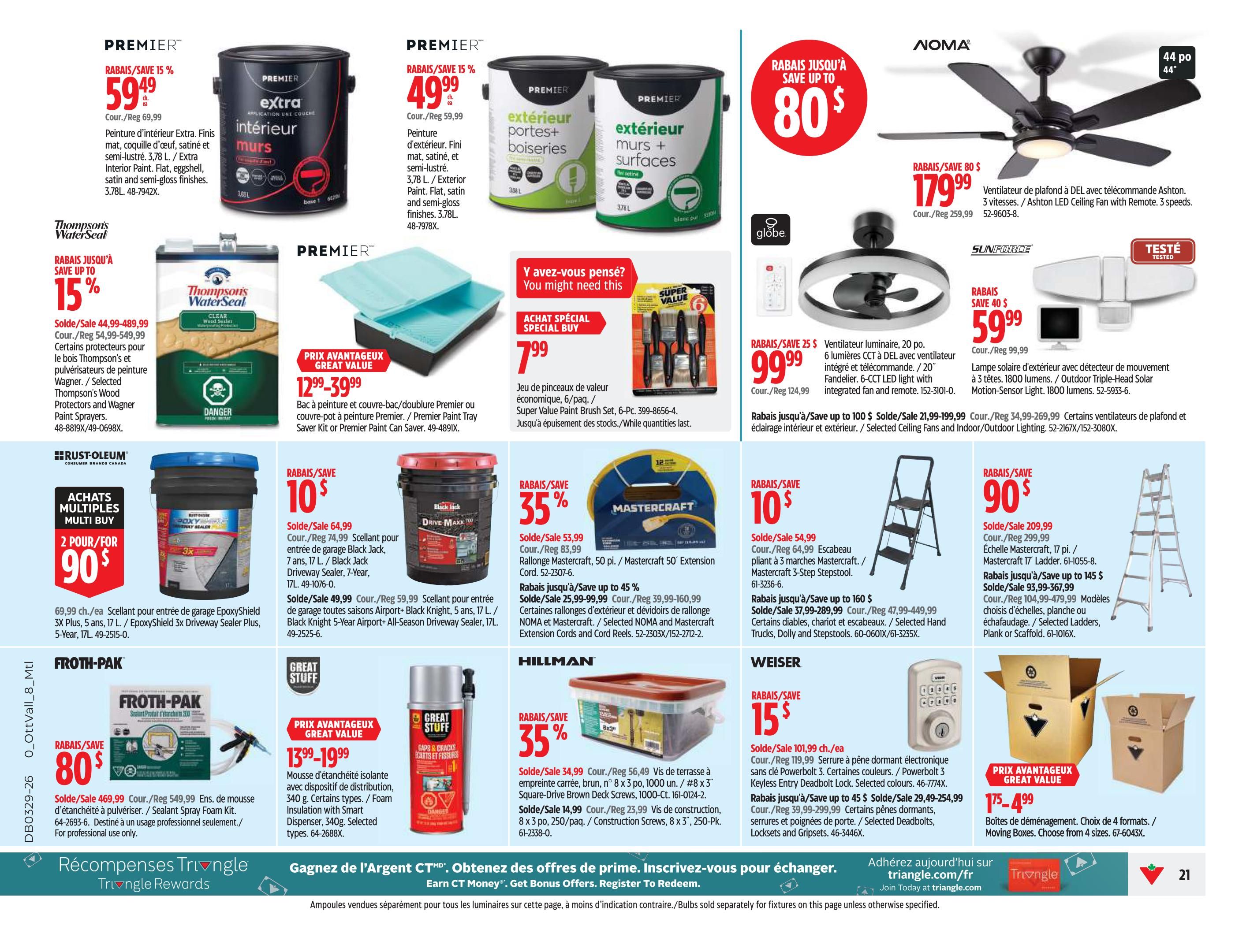 Canadian Tire (QC) Flyer July 16 to 22