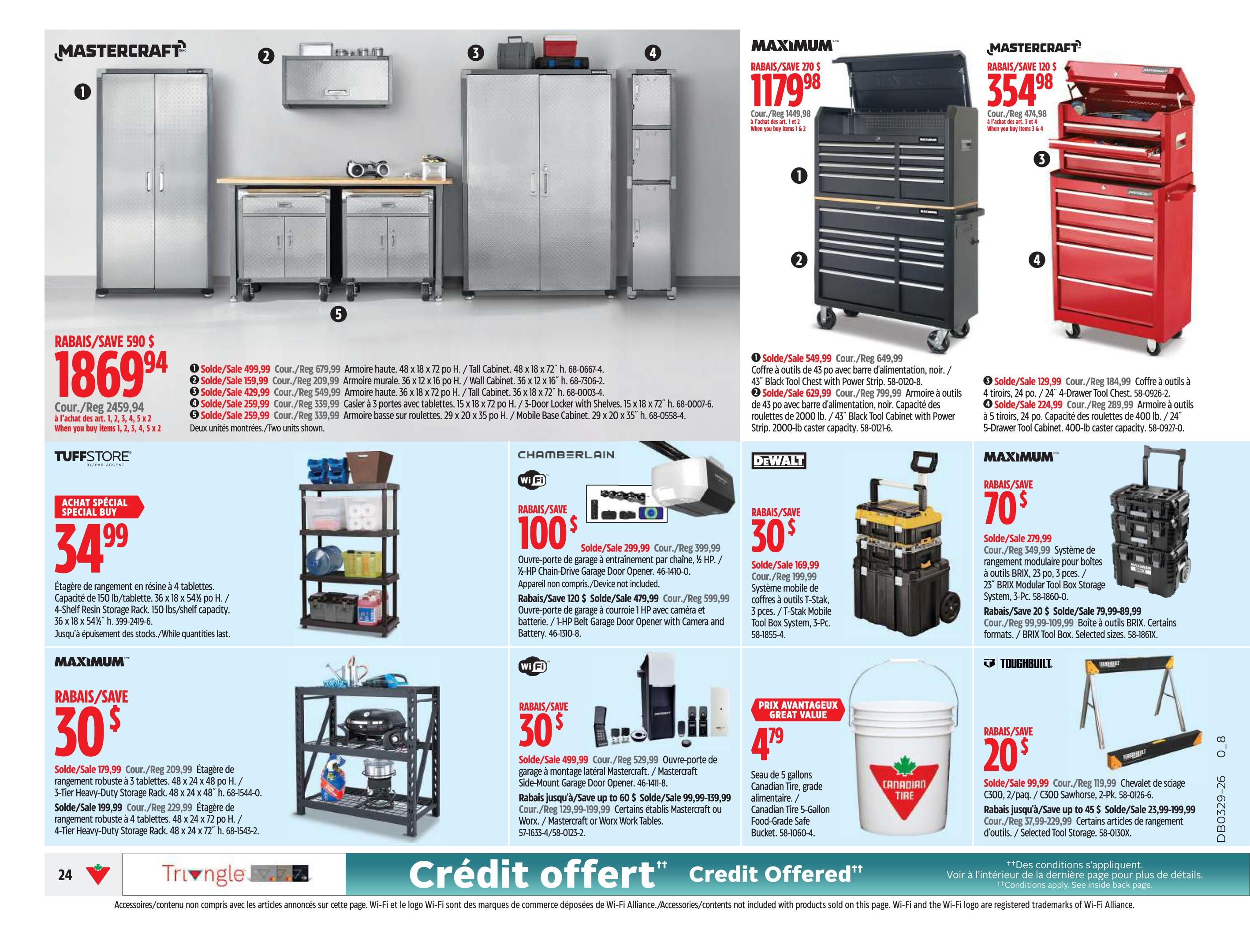 Canadian Tire (QC) Flyer July 16 to 22