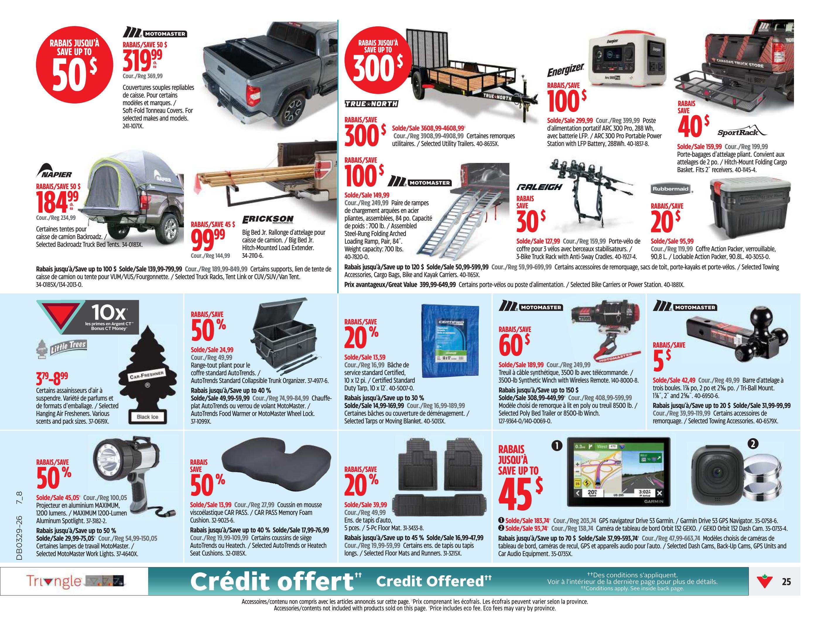 Canadian Tire (QC) Flyer July 16 to 22