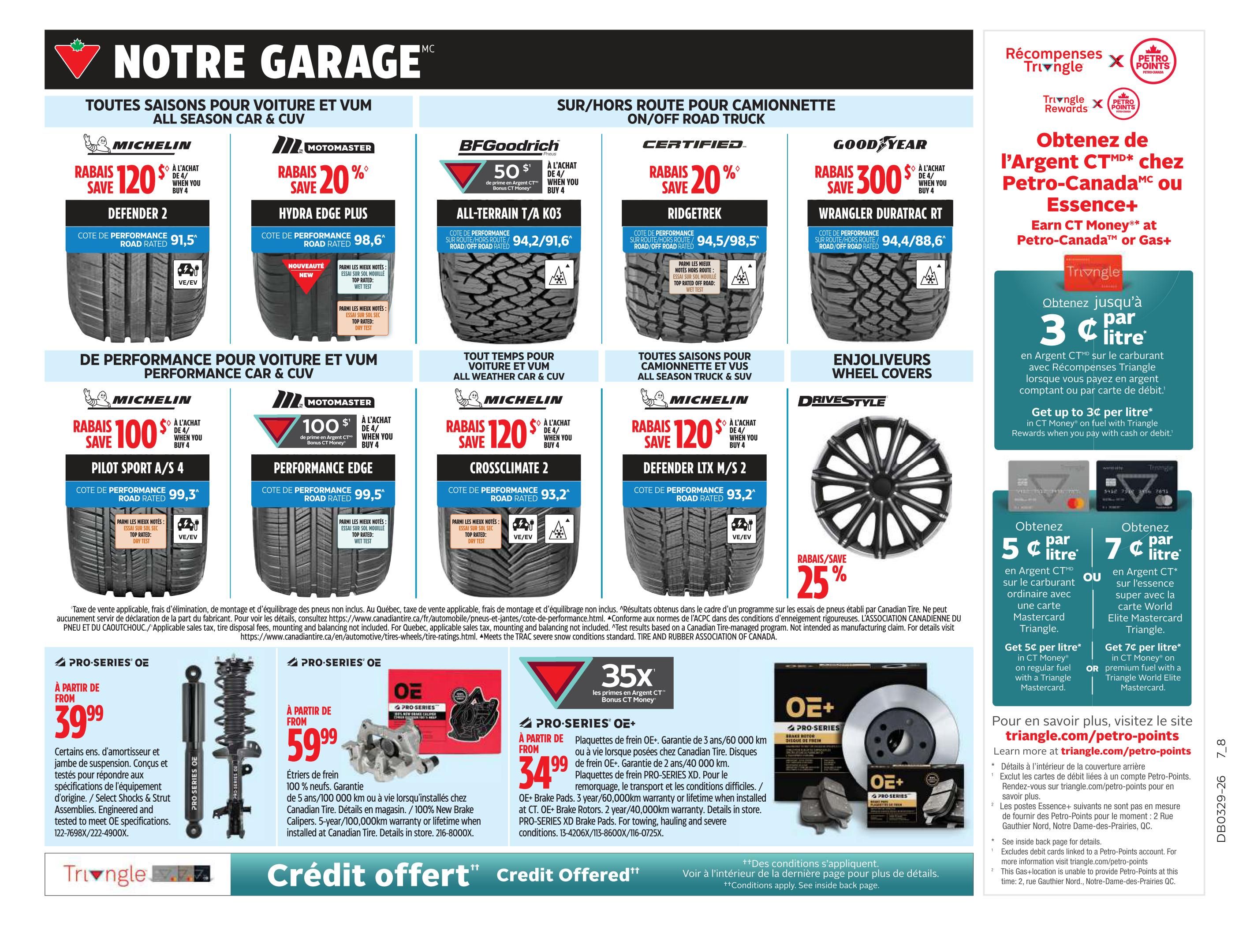 Canadian Tire (QC) Flyer July 16 to 22