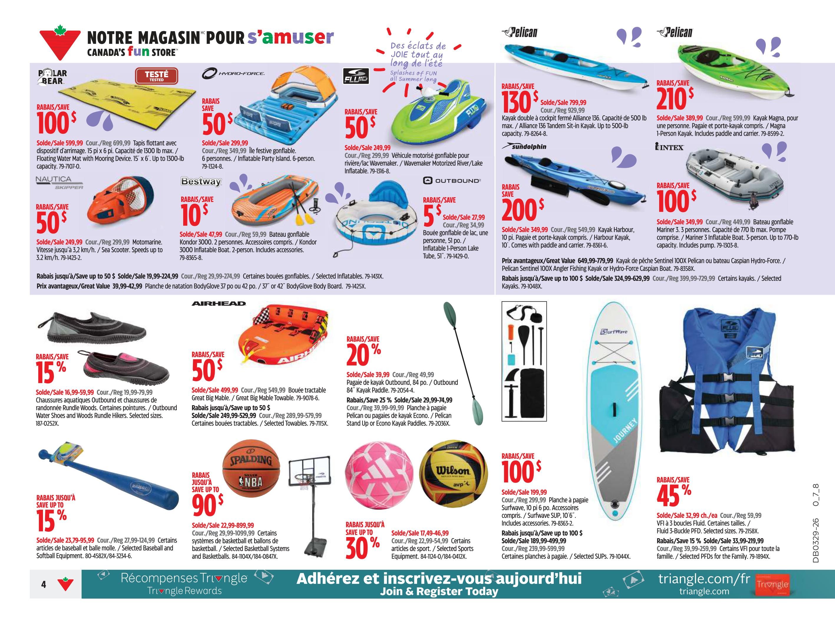 Canadian Tire (QC) Flyer July 16 to 22