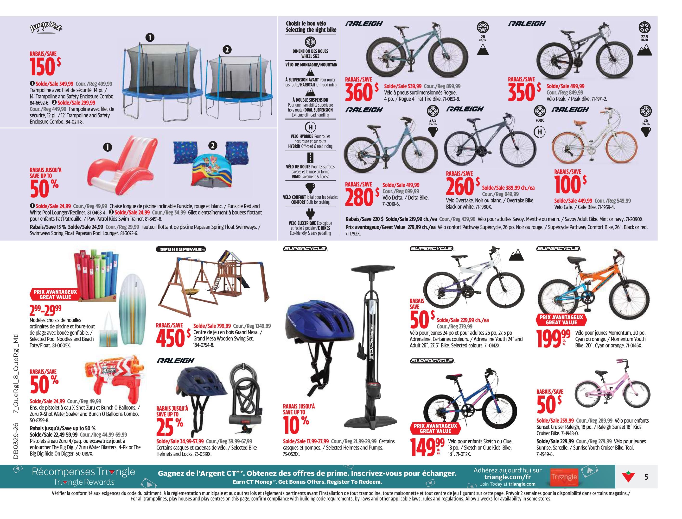 Canadian Tire (QC) Flyer July 16 to 22