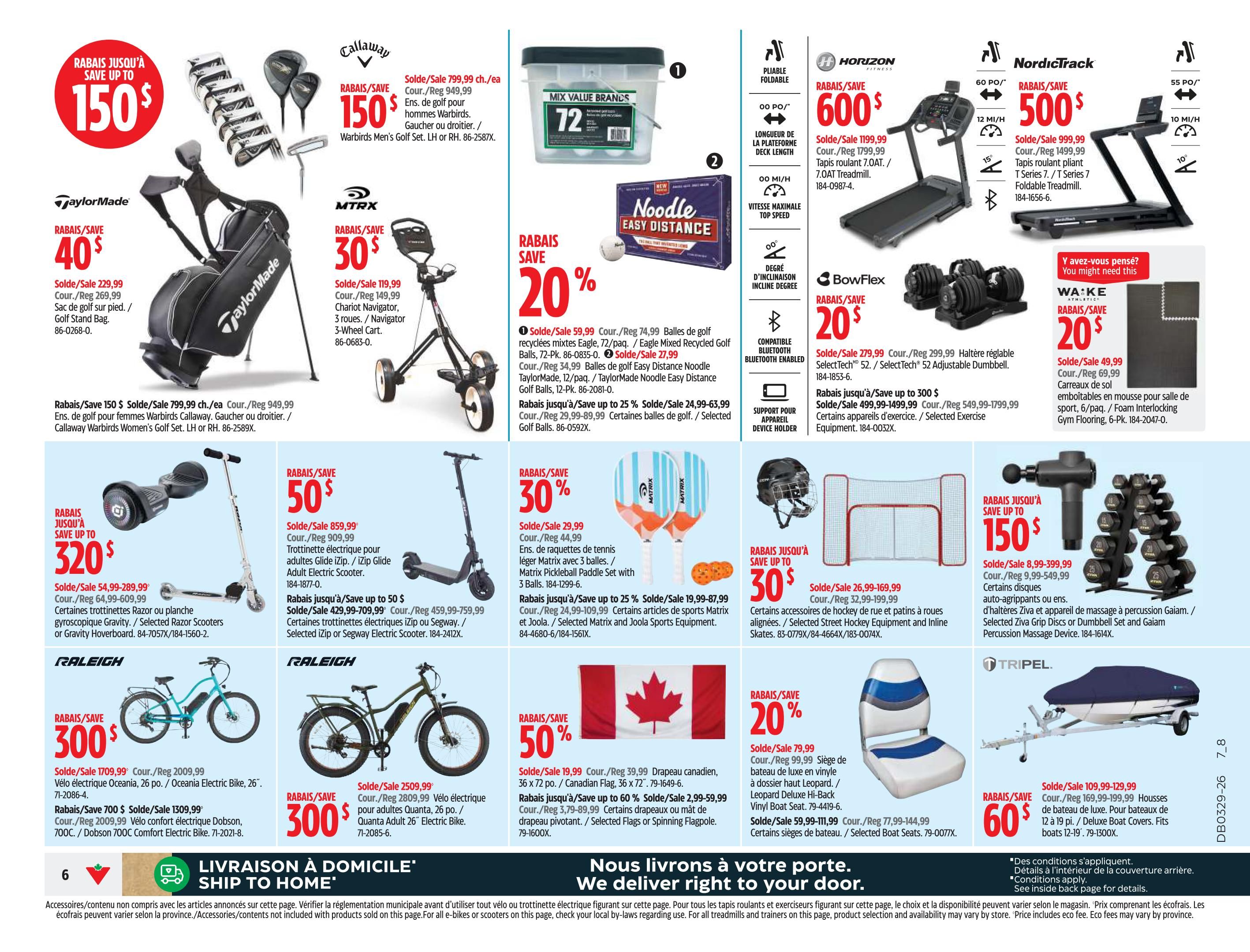 Canadian Tire (QC) Flyer July 16 to 22