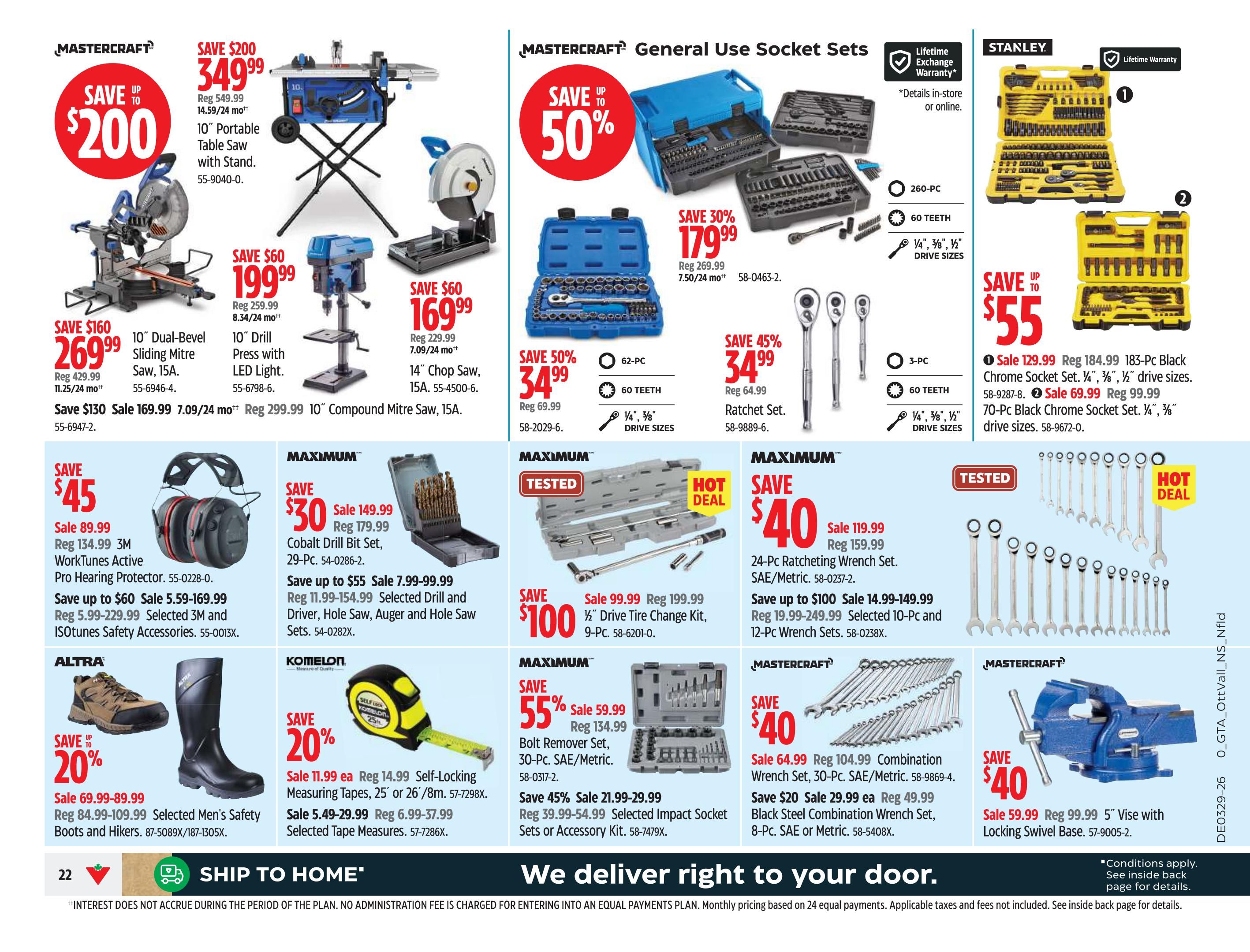 Canadian Tire (Atlantic) Flyer July 16 to 22
