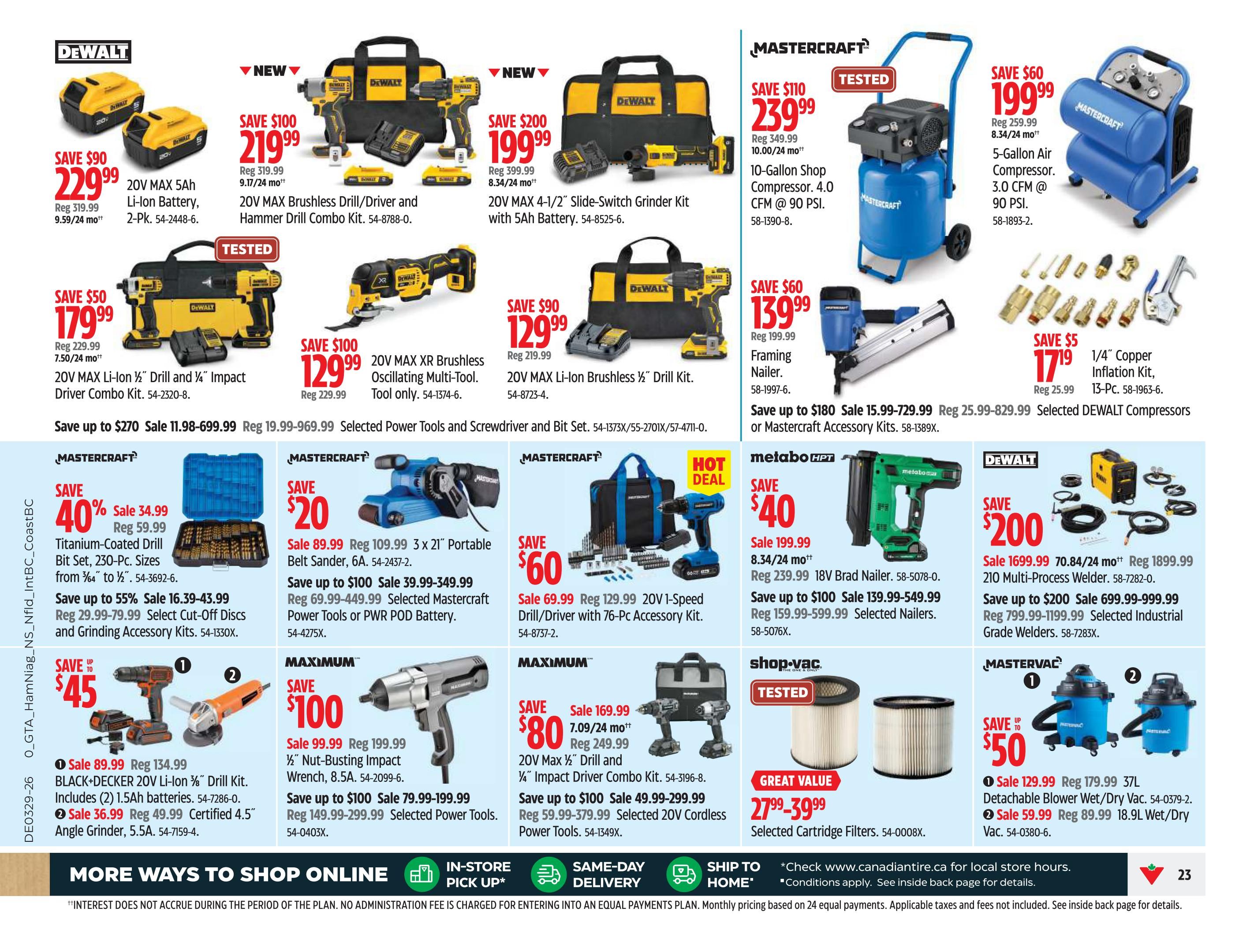 Canadian Tire (Atlantic) Flyer July 16 to 22