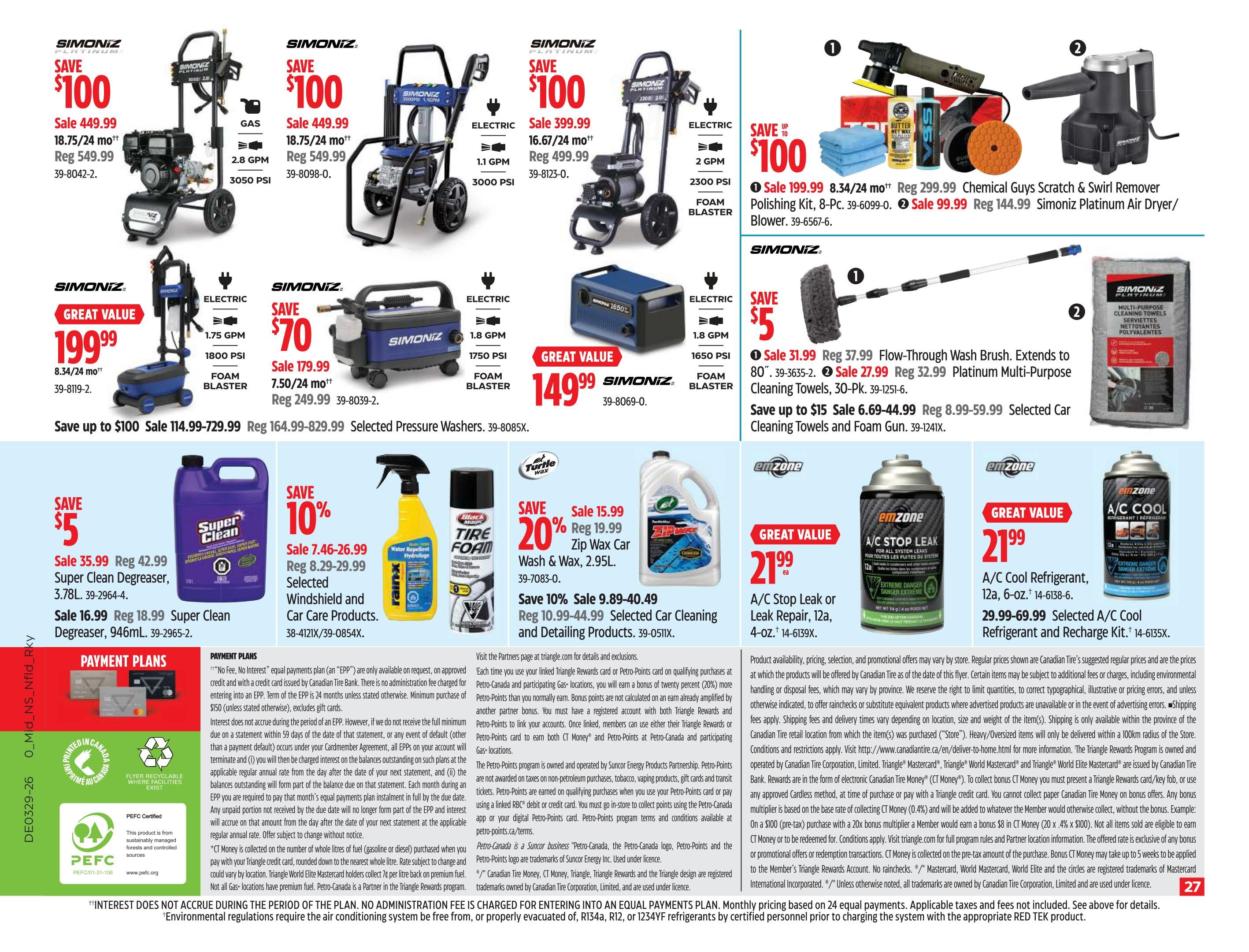 Canadian Tire (Atlantic) Flyer July 16 to 22